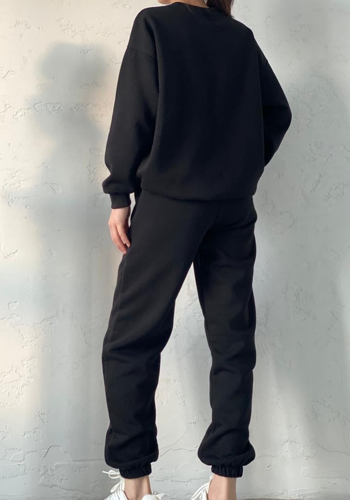 Siyah Basic Eşofman Takımı