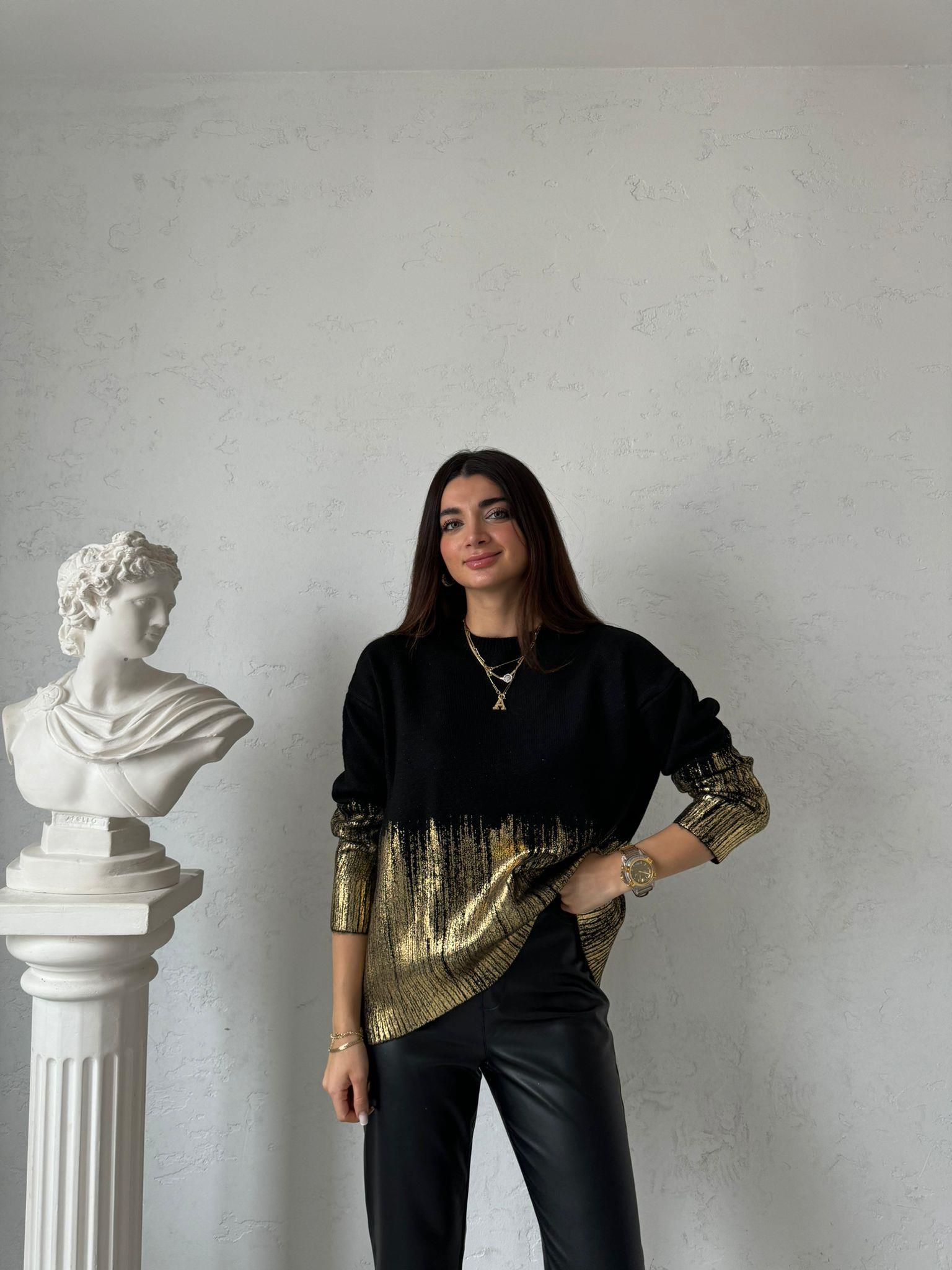 Siyah Gold Mumlu Kazak