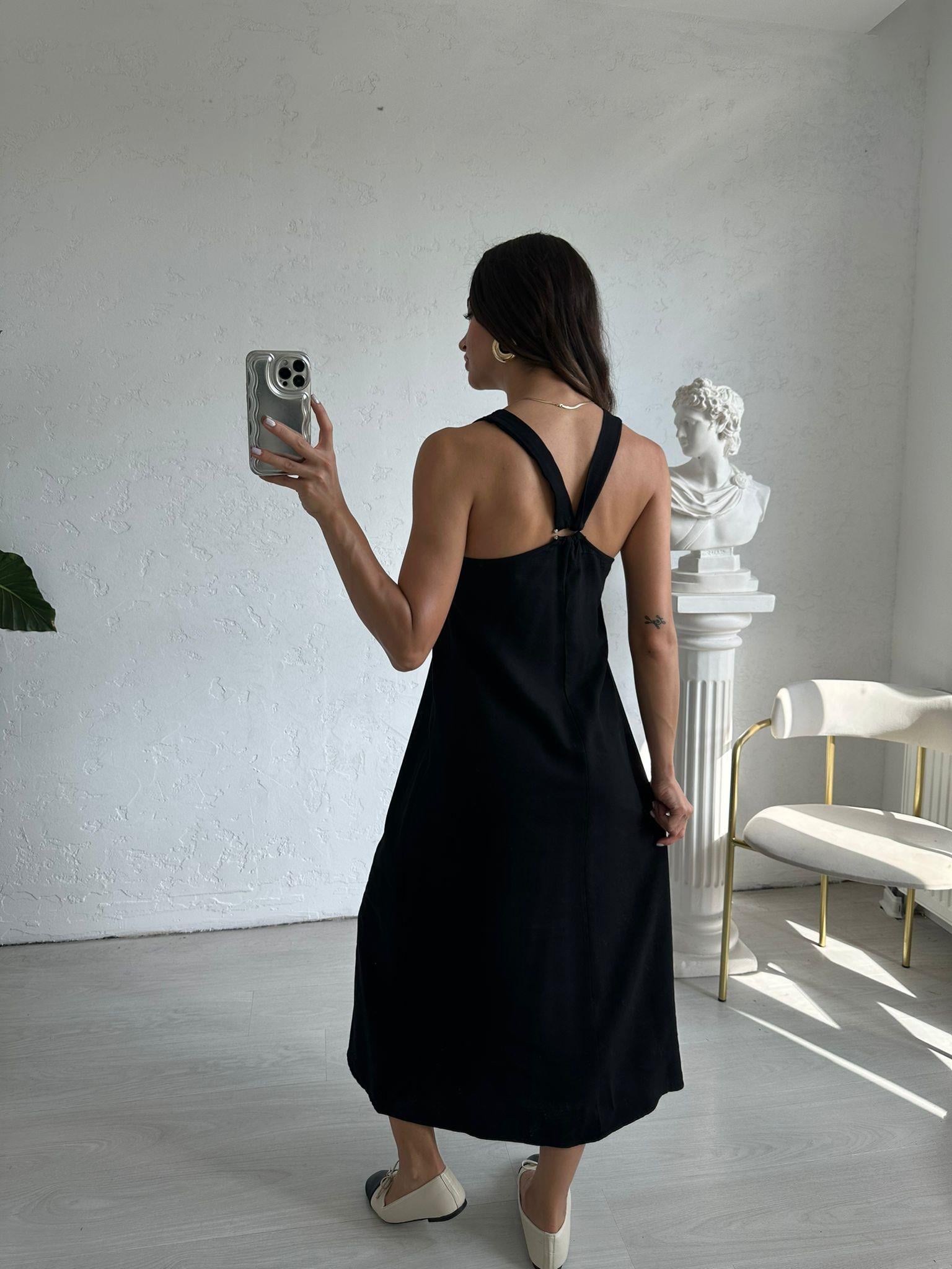 Siyah Kaila Elbise