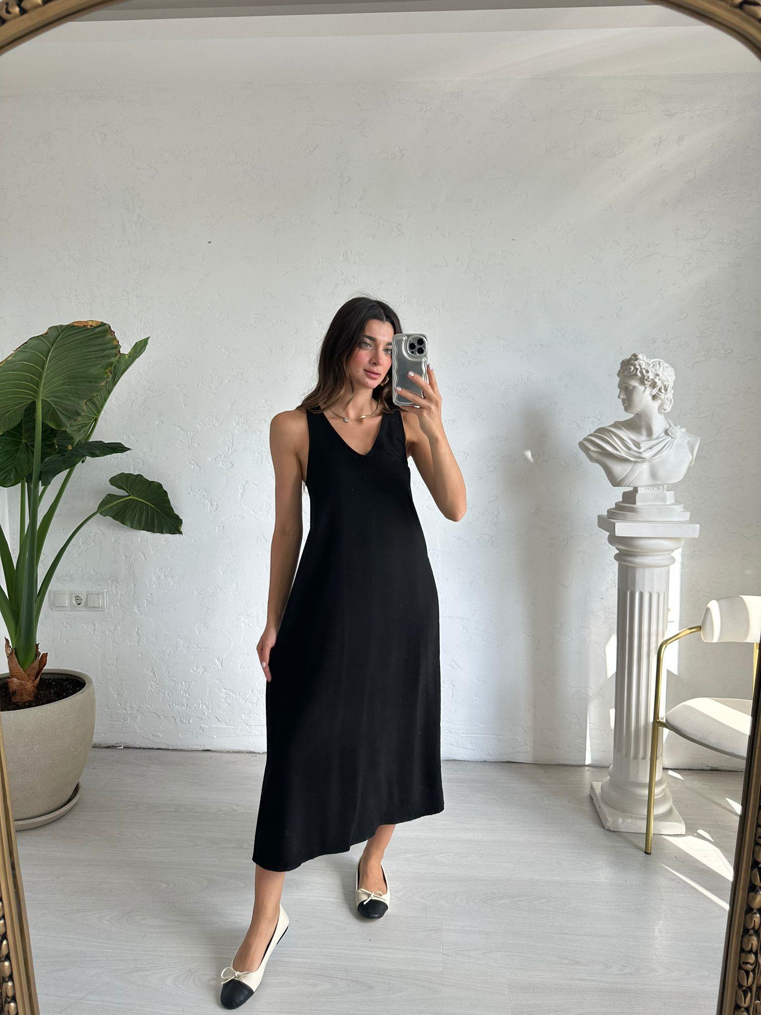 Siyah Kaila Elbise