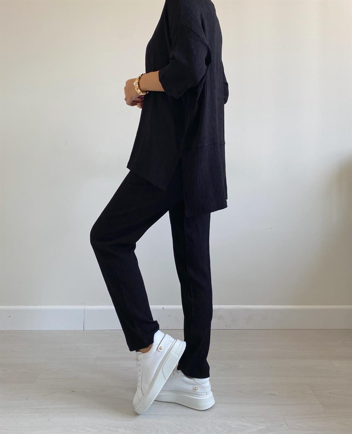 Siyah Krinkıl Basic Takım