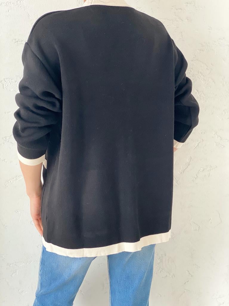 Siyah Lois Hırka