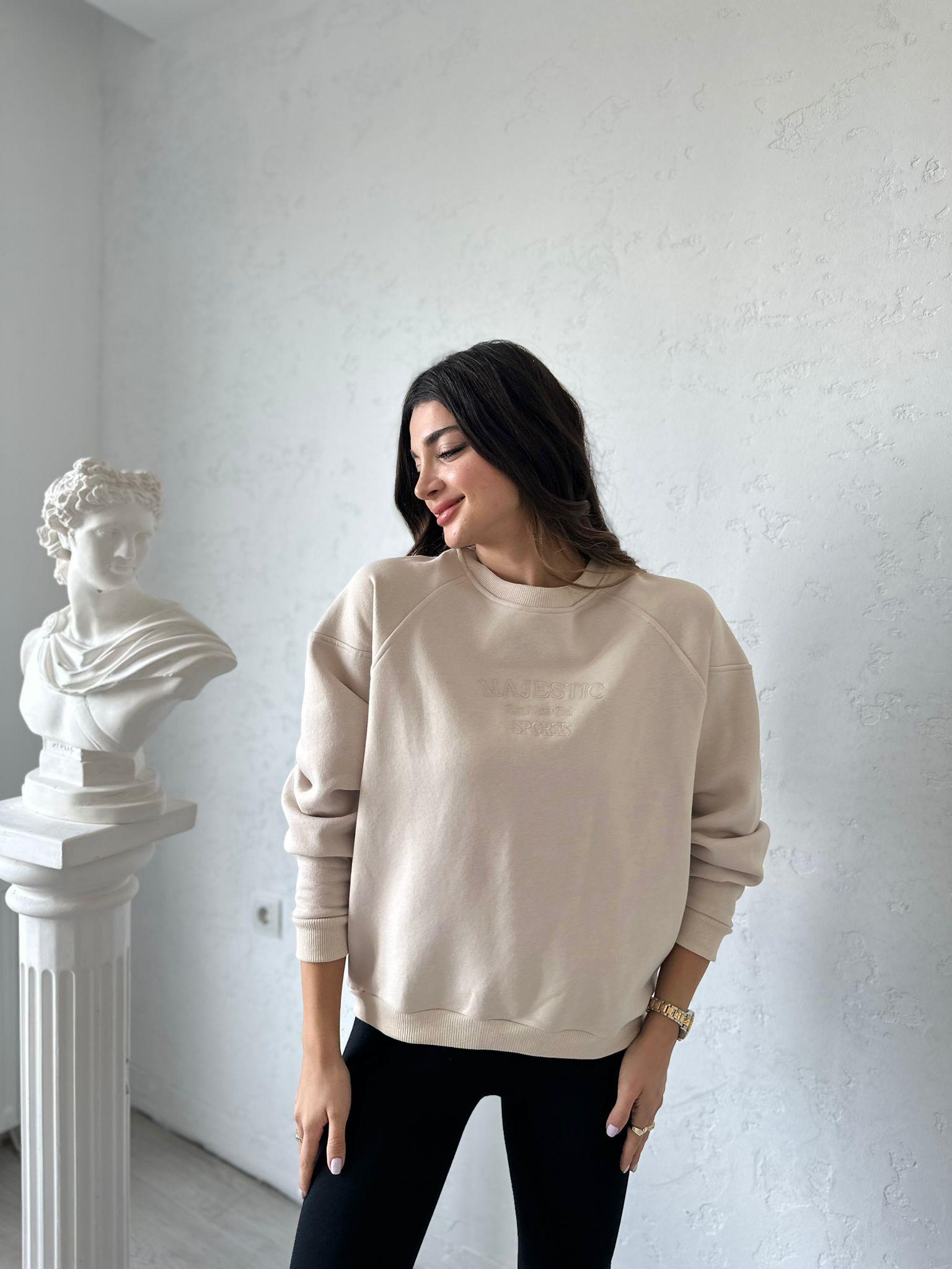 Taş Rengi Majestic Sweat