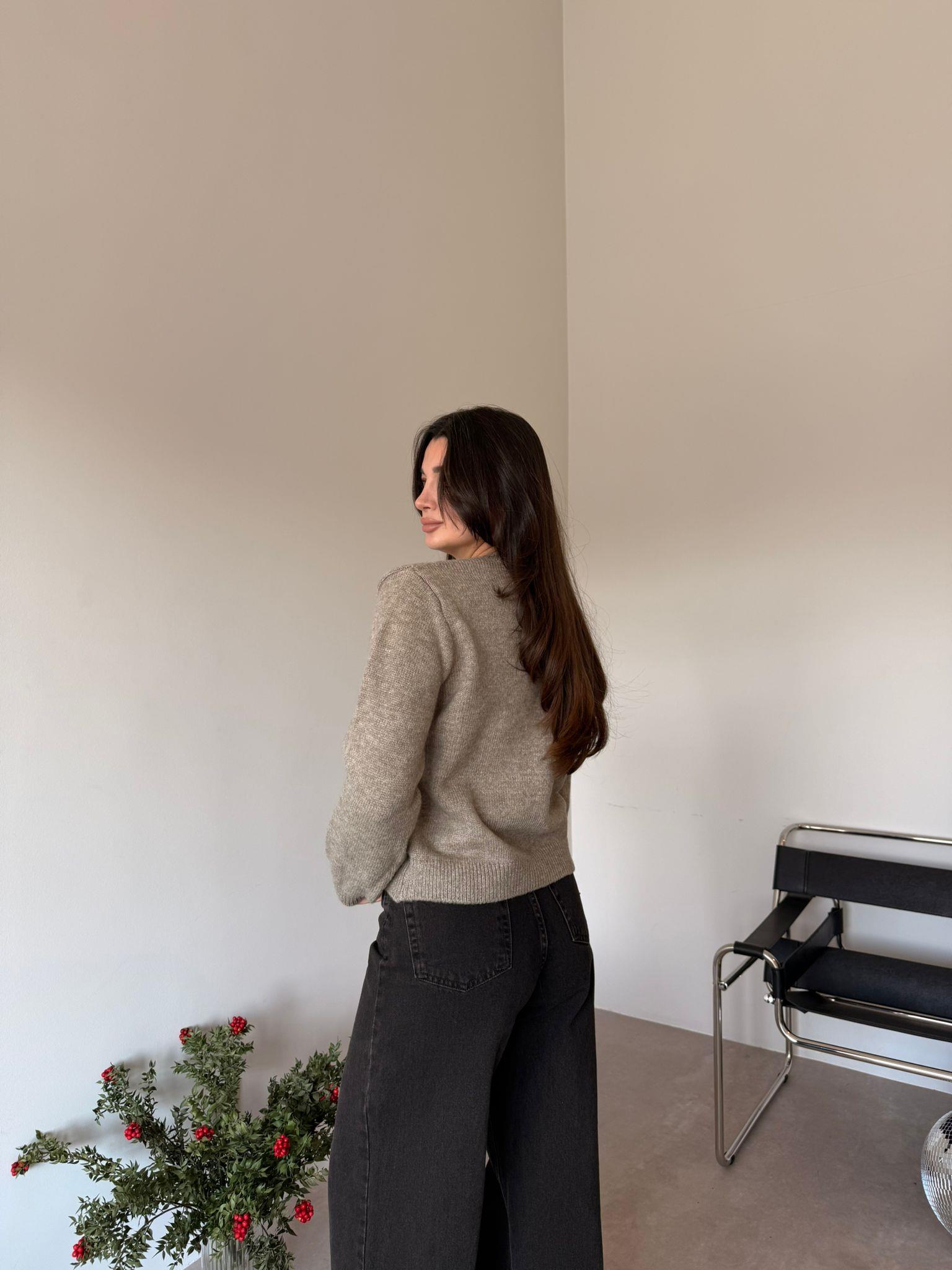 Vizon Fiyonk Çıtçıtlı Hırka