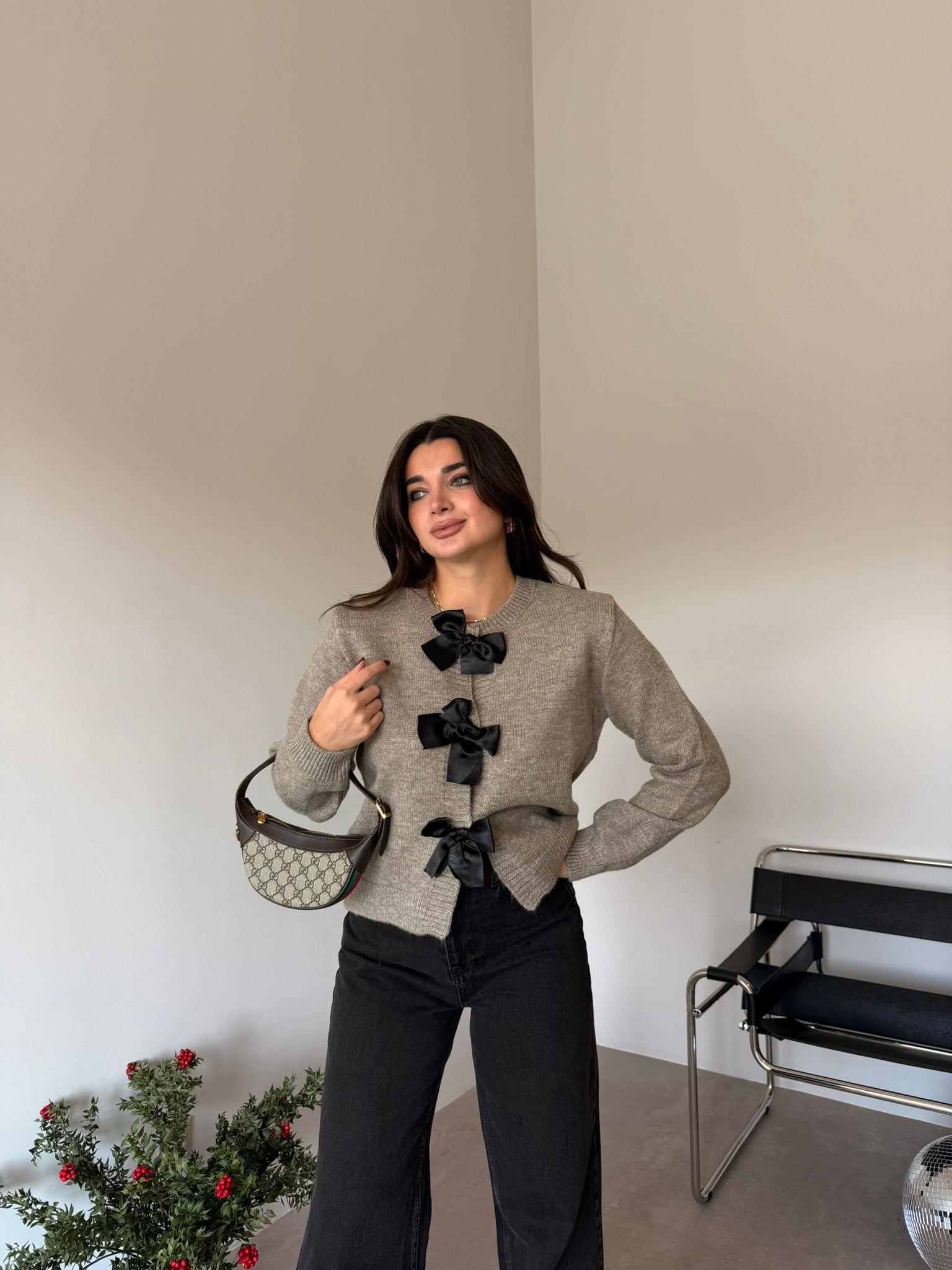 Vizon Fiyonk Çıtçıtlı Hırka