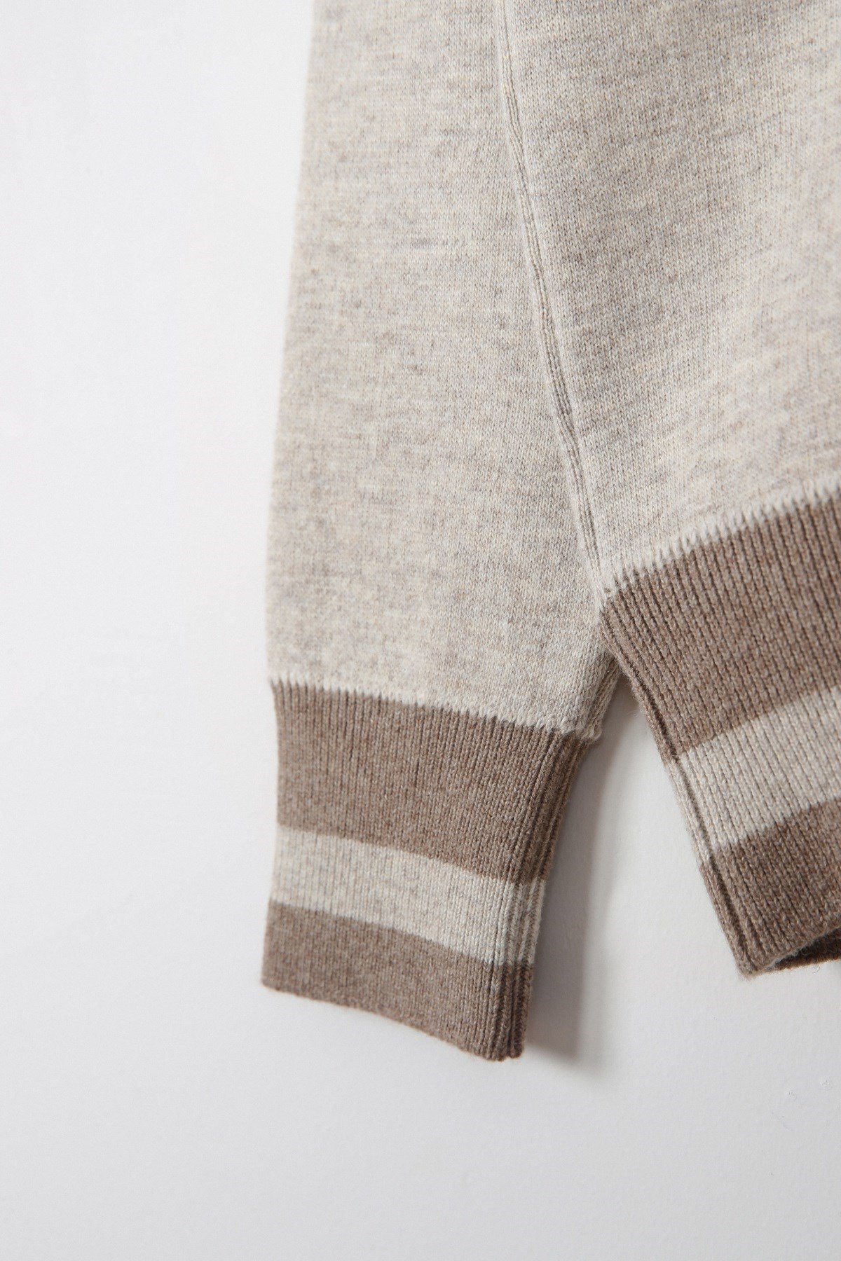 Ferraro A.Bej Bomber Yaka Kaşmirli Erkek Triko Hırka