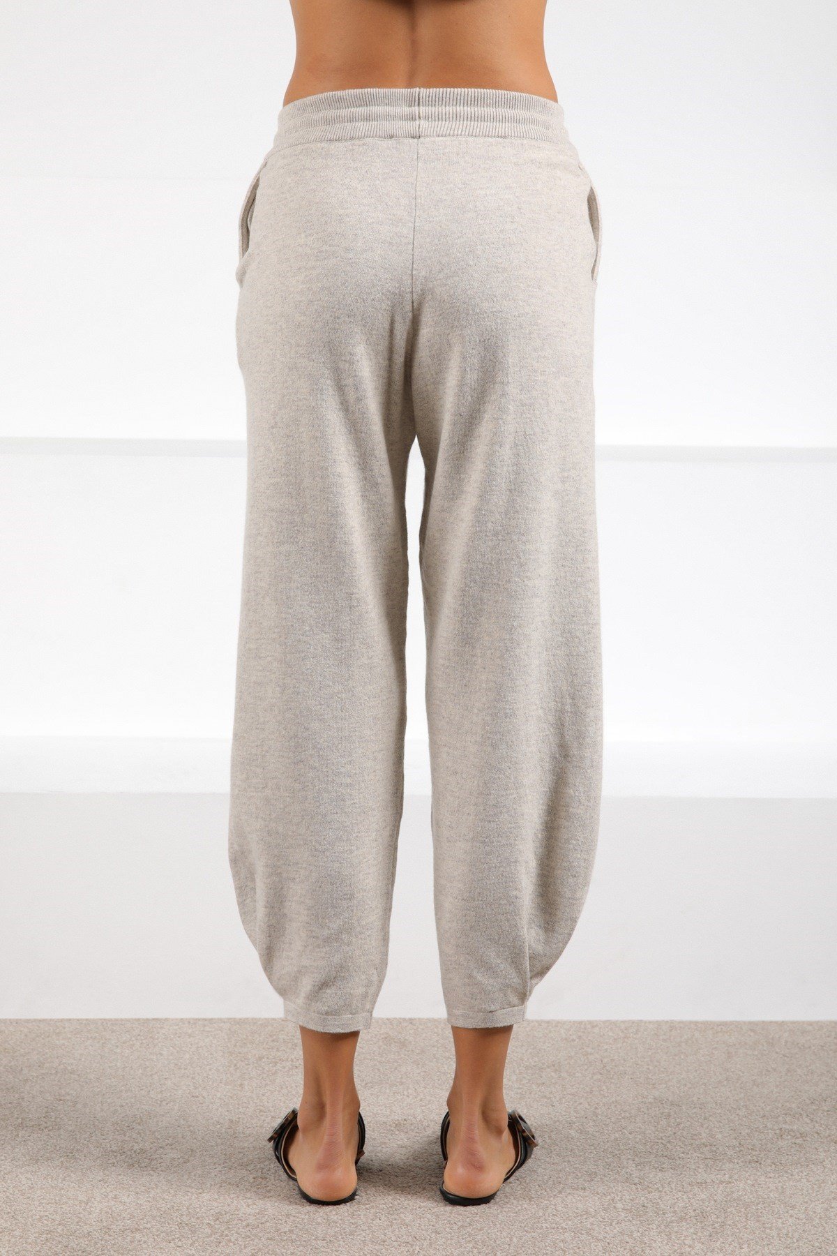 Ferraro A.Bej Cepli Kaşmirli Kadın Triko Pantolon