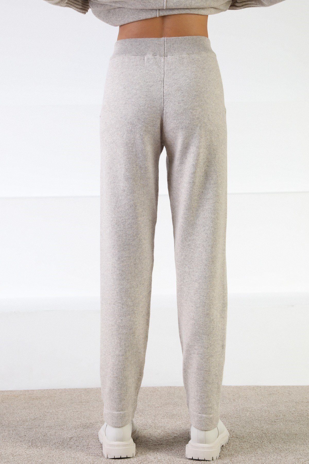 Ferraro A.Bej Kaşmirli Kadın Triko Pantolon