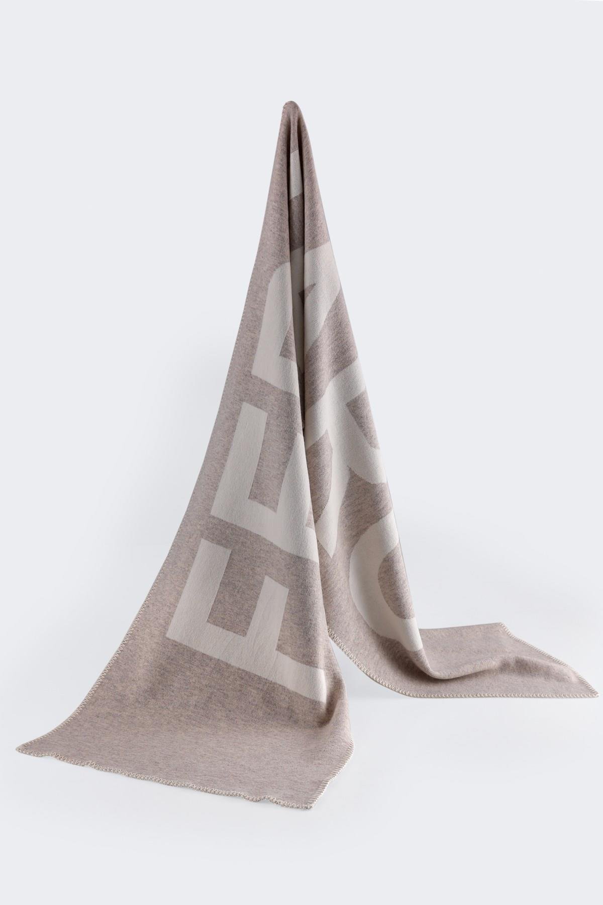 Ferraro A.Bej/Ekru Kadın Triko Atkı