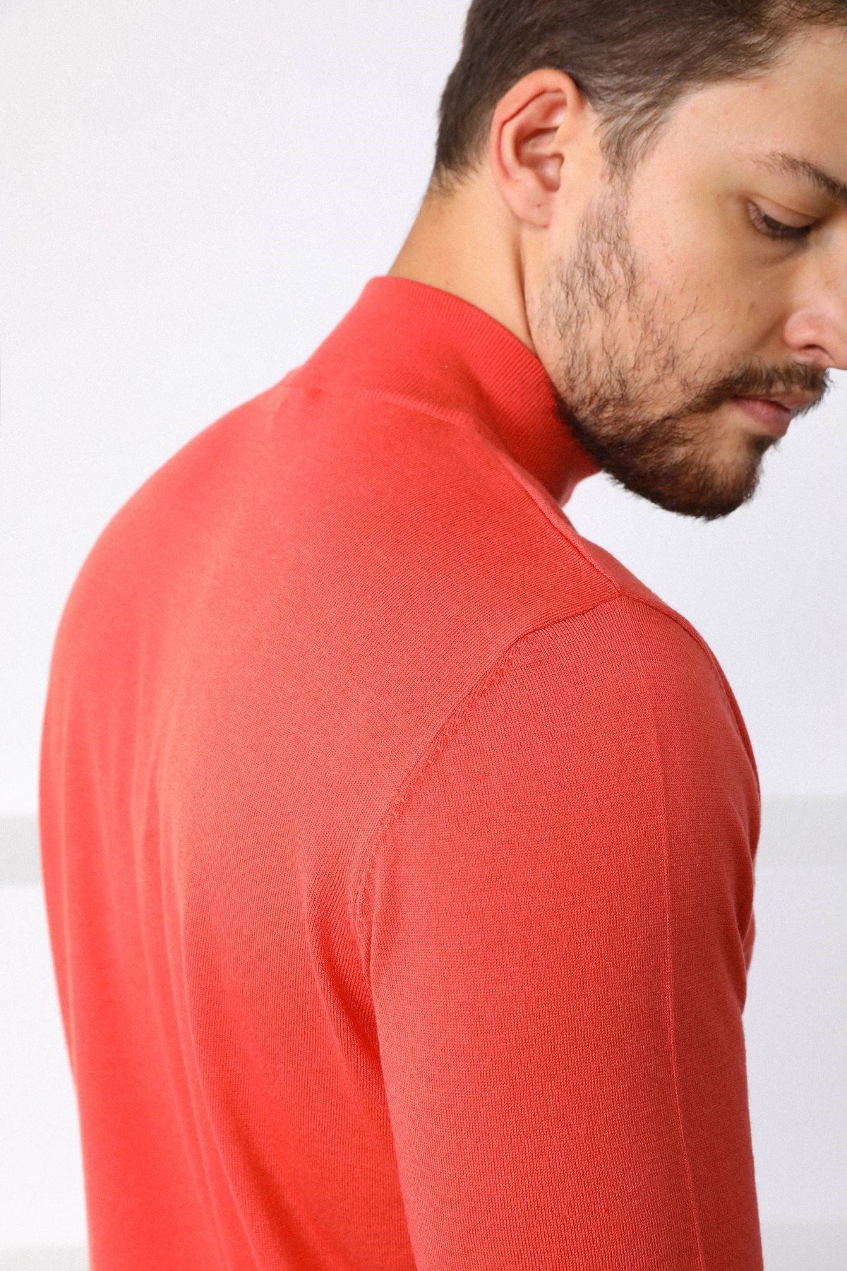 Ferraro A.Brandy Yarım Balıkçı Yaka Erkek Triko Kazak