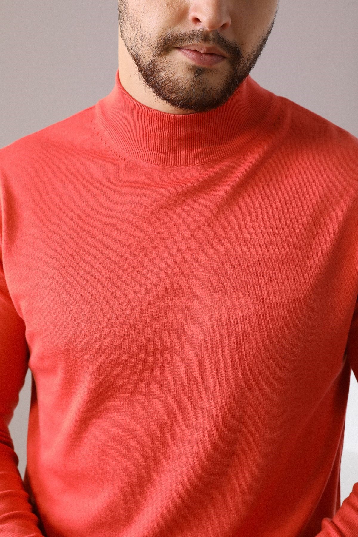 Ferraro A.Brandy Yarım Balıkçı Yaka Erkek Triko Kazak