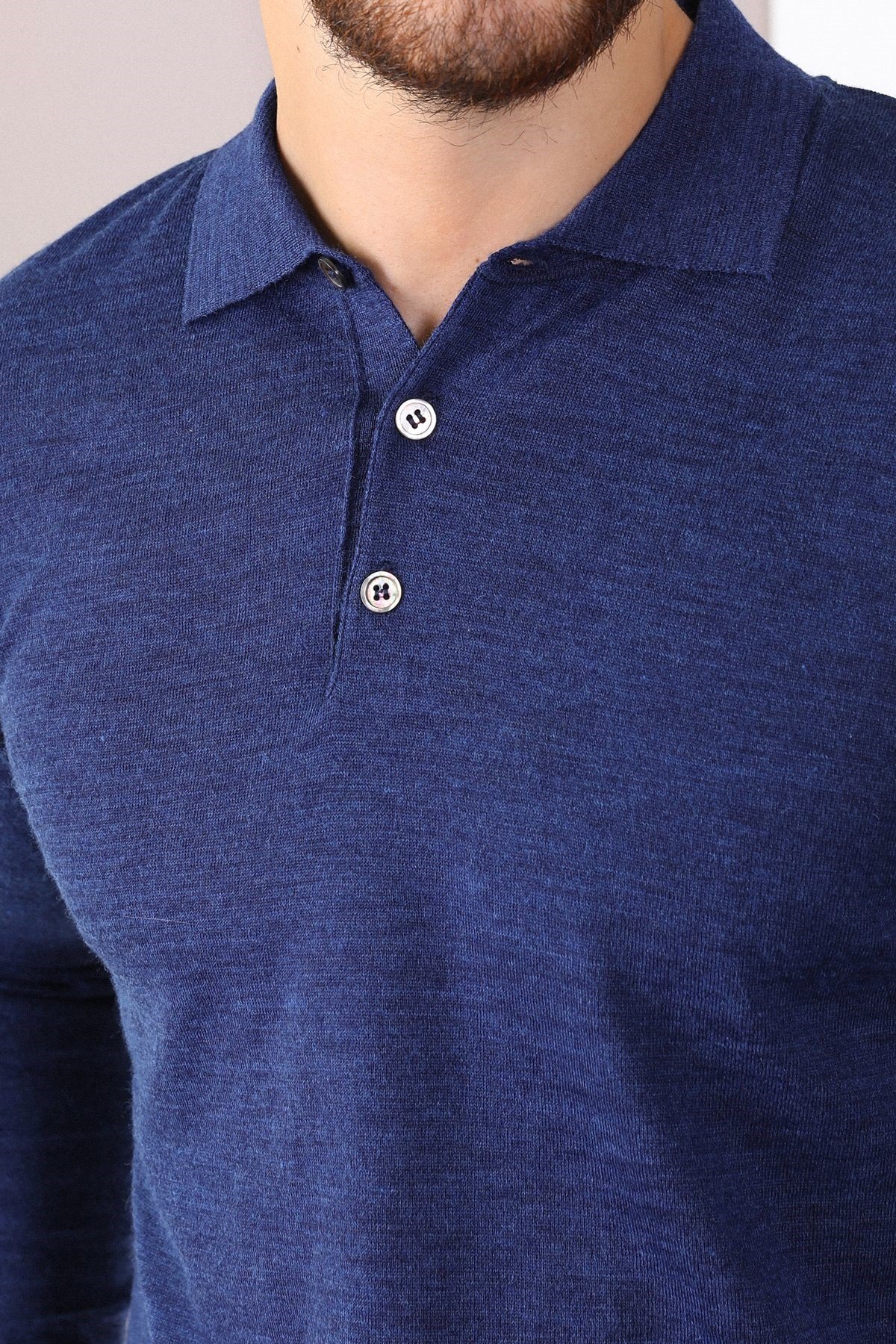 Ferraro A.Laci Polo Yaka Erkek Triko Kazak