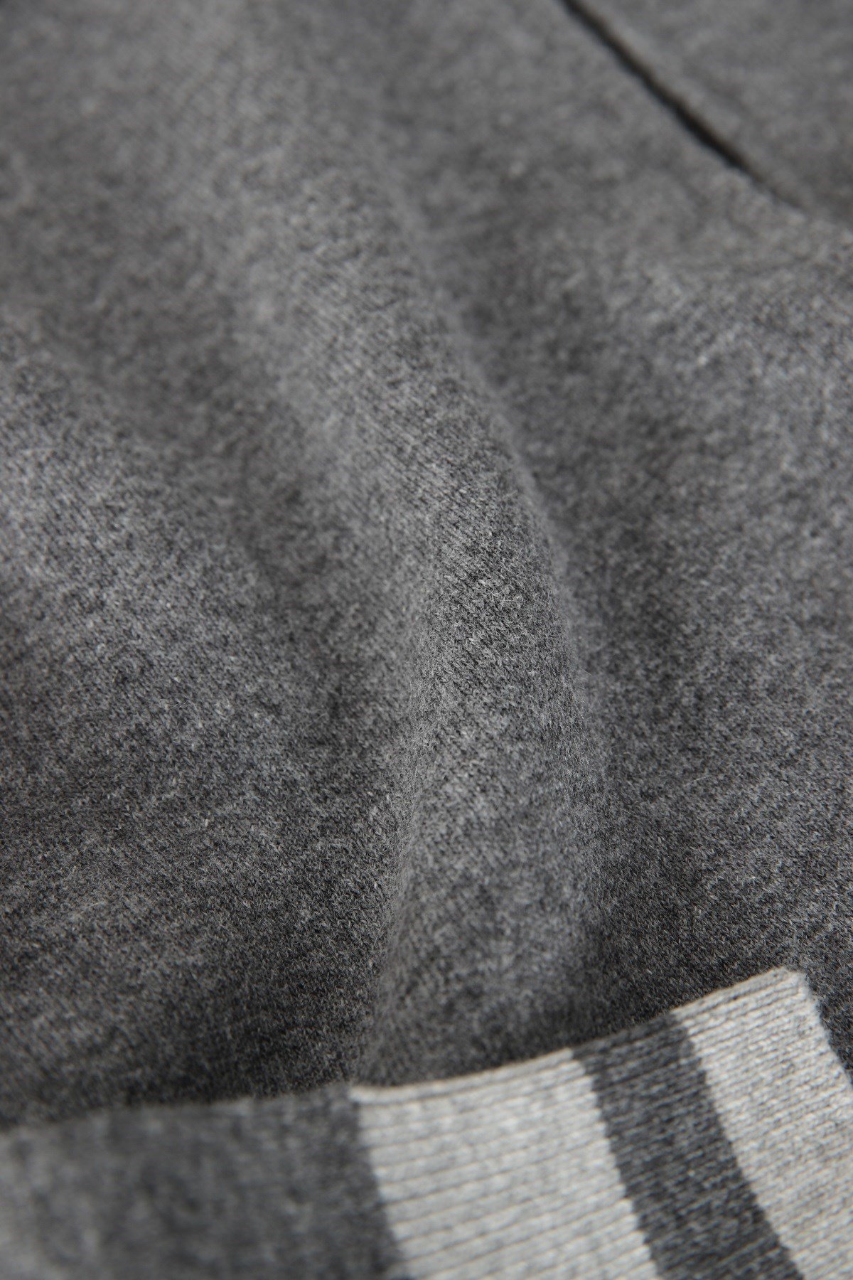 Ferraro Antrasit Bomber Yaka Kaşmirli Erkek Triko Hırka