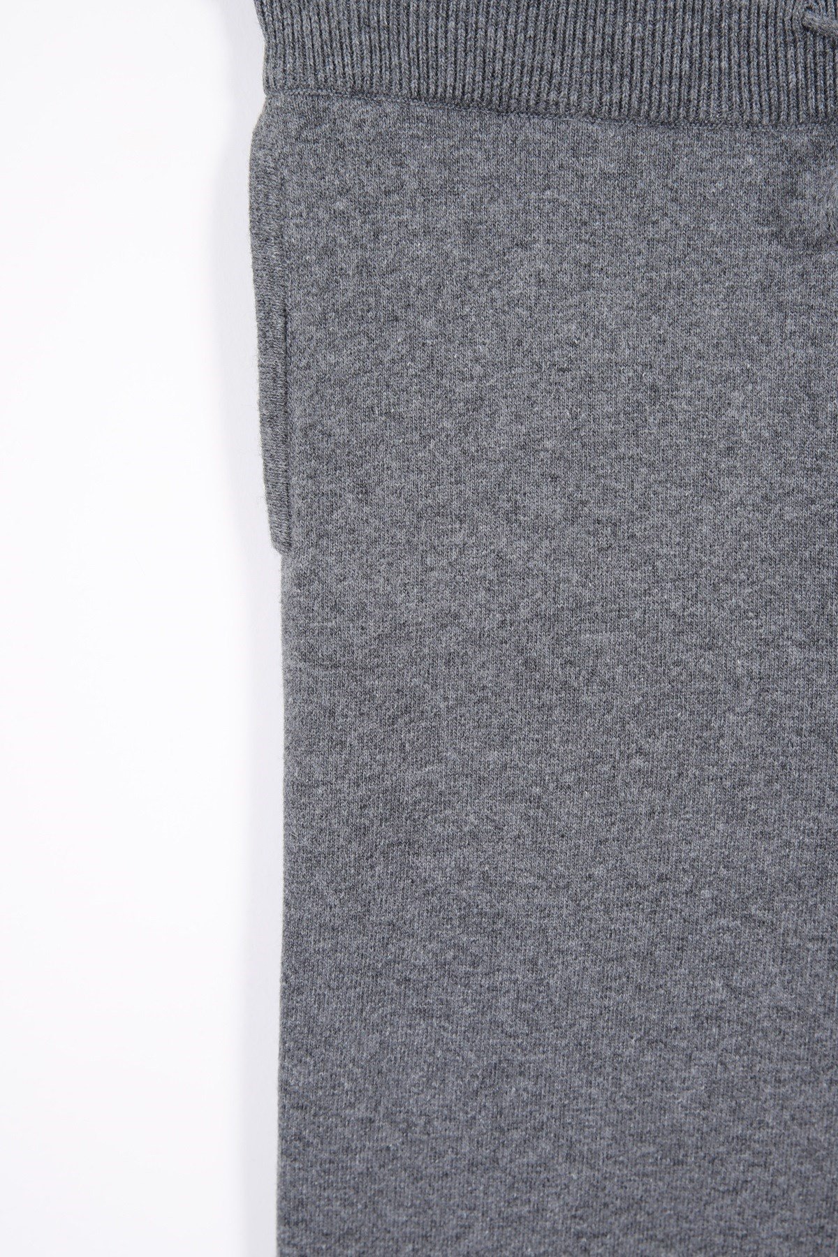 Ferraro Antrasit Cepli Kaşmirli Kadın Triko Pantolon