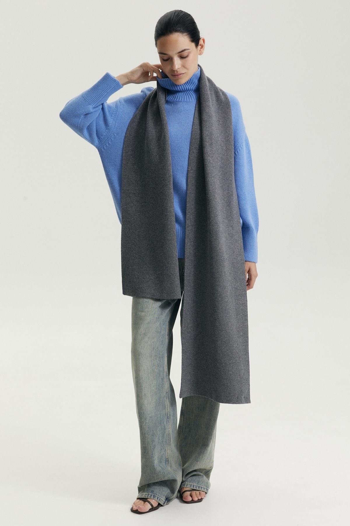 Ferraro Antrasit Kadın Atkı