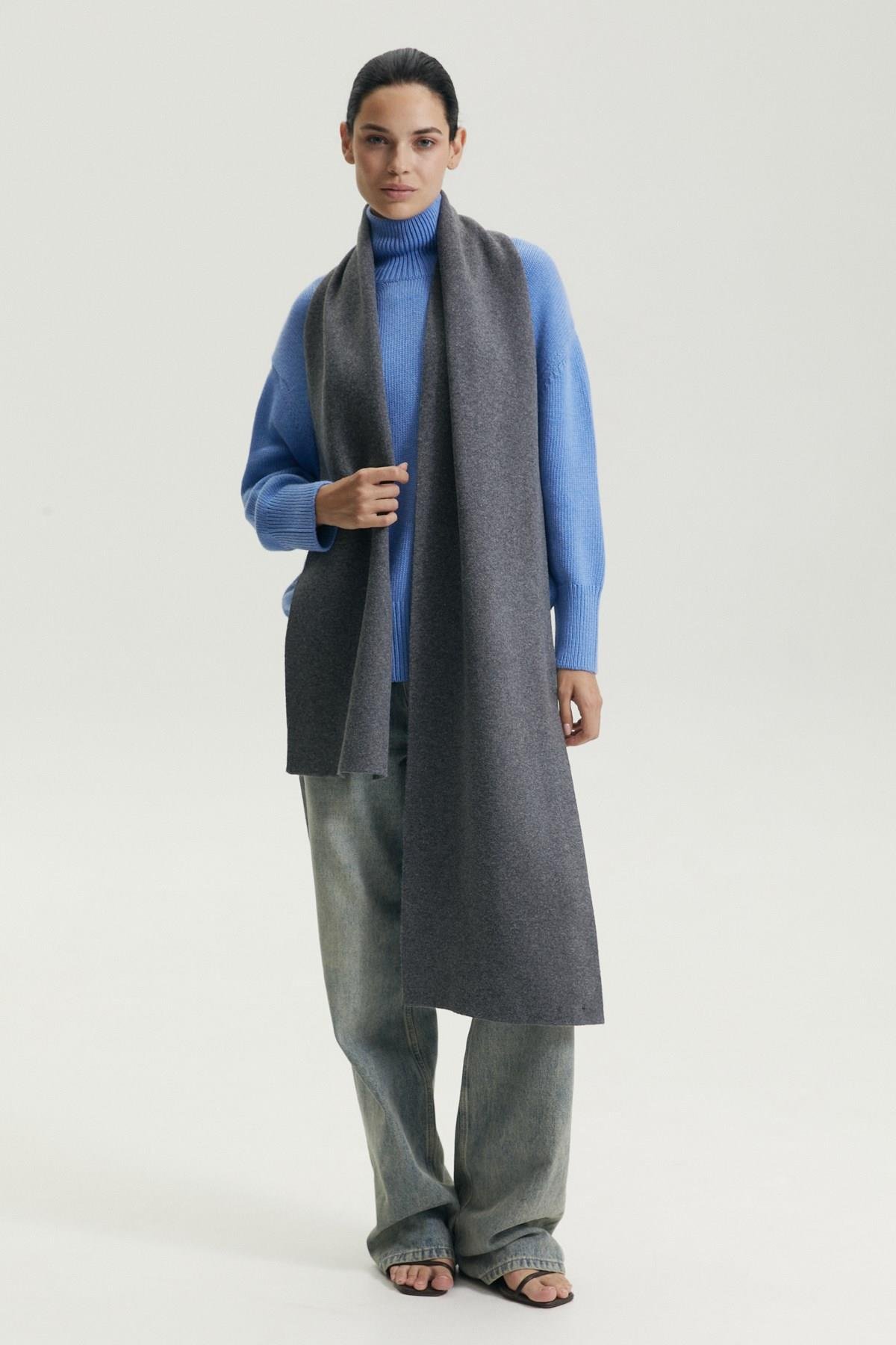 Ferraro Antrasit Kadın Atkı