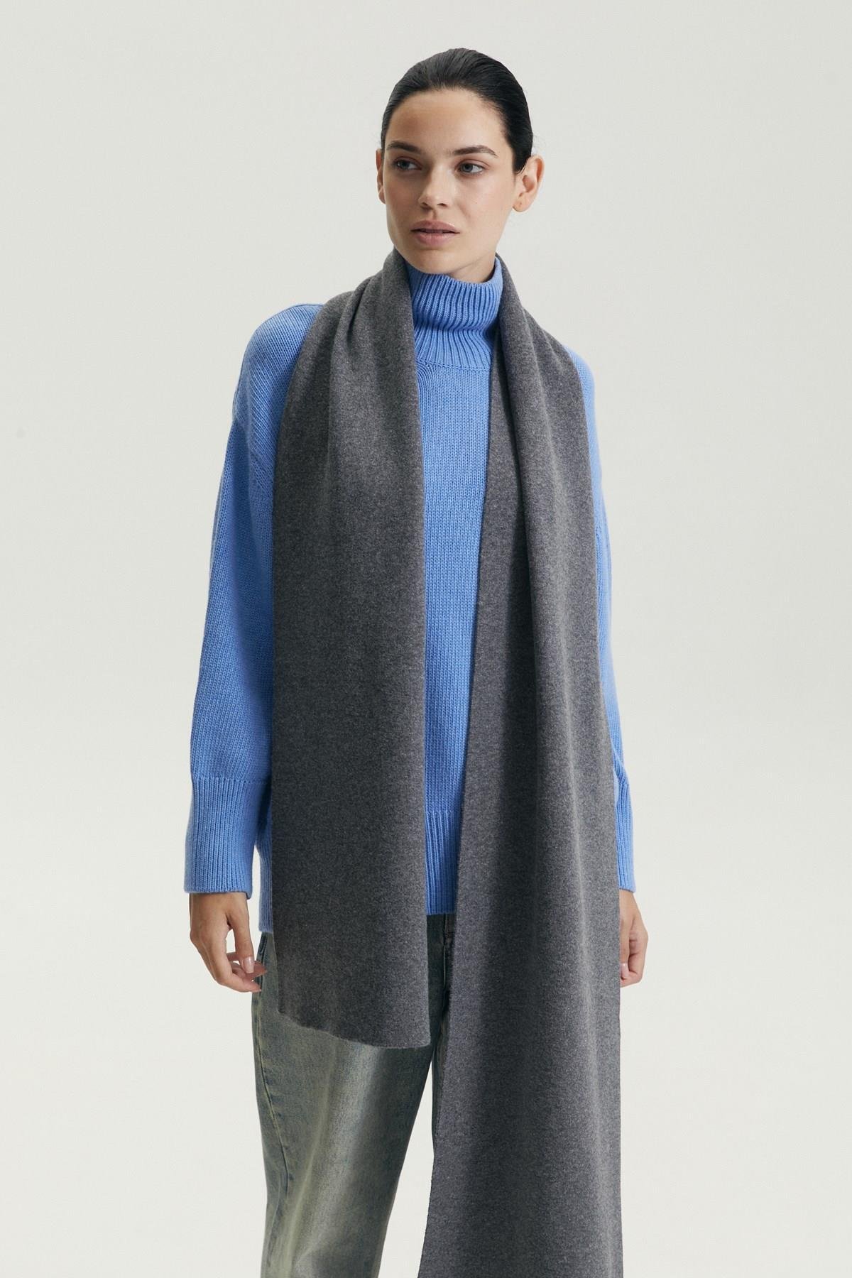 Ferraro Antrasit Kadın Atkı