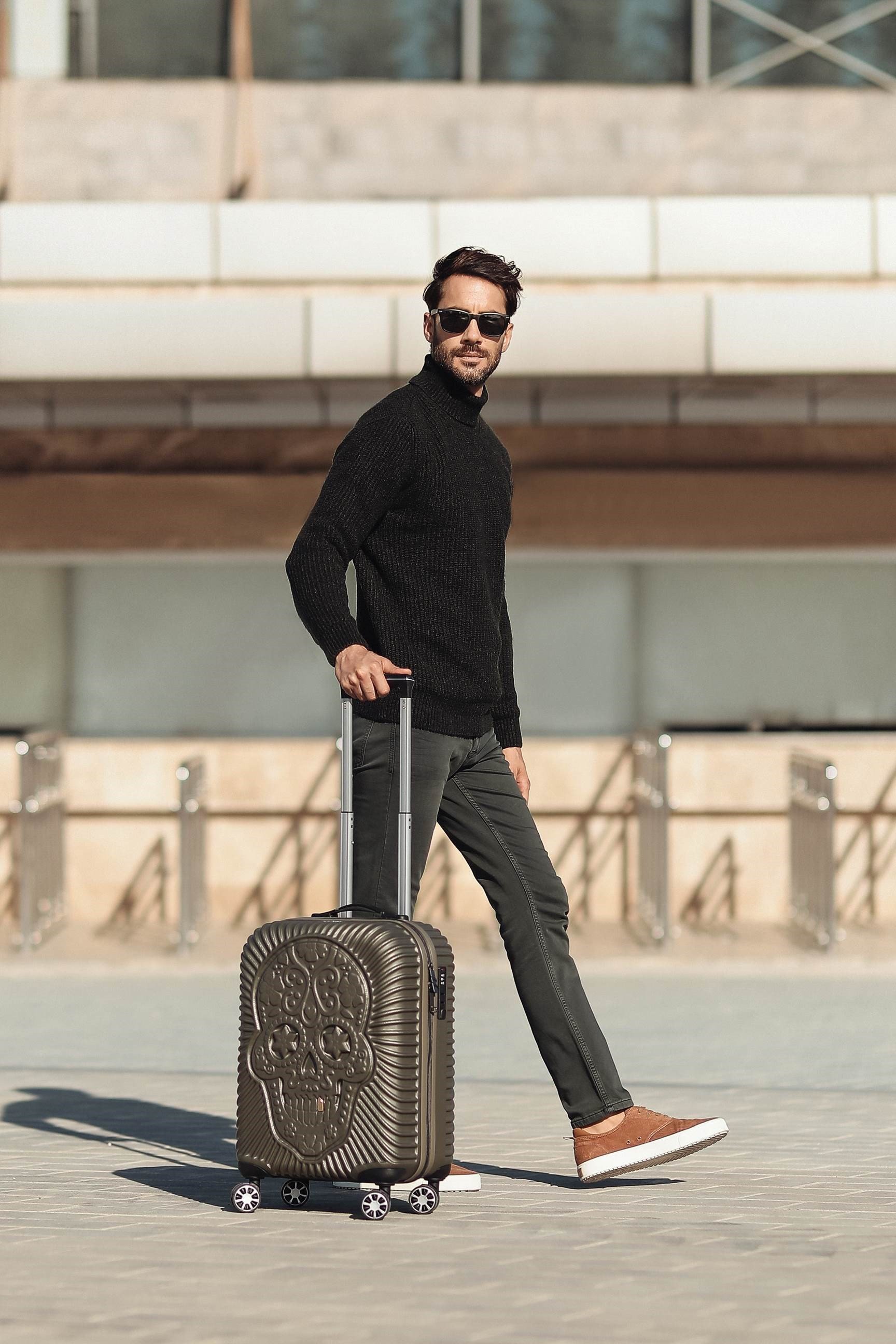 Ferraro Balıkçı Yaka Alpaka Yün Kazak - Haki