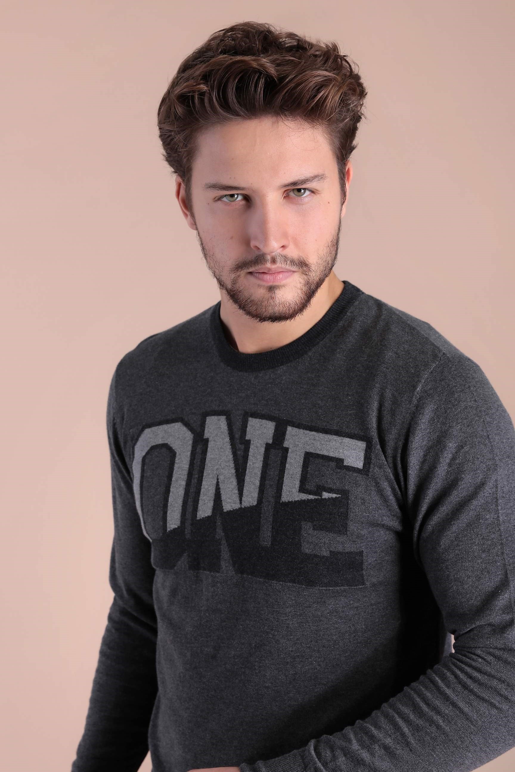 Ferraro Bisiklet Yaka Pamuk İpek Kazak