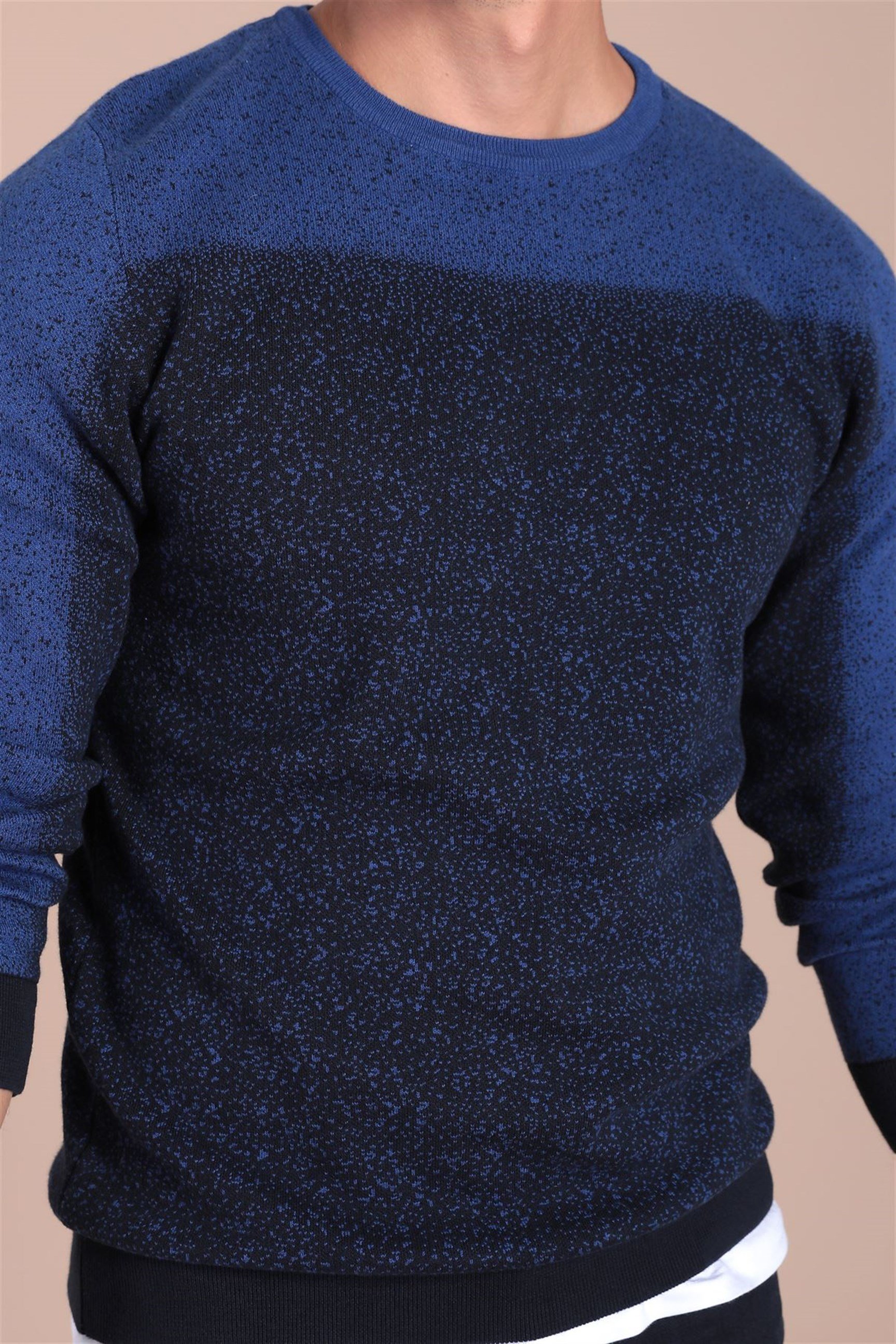 Ferraro Bisiklet Yaka Pamuk İpek Kazak