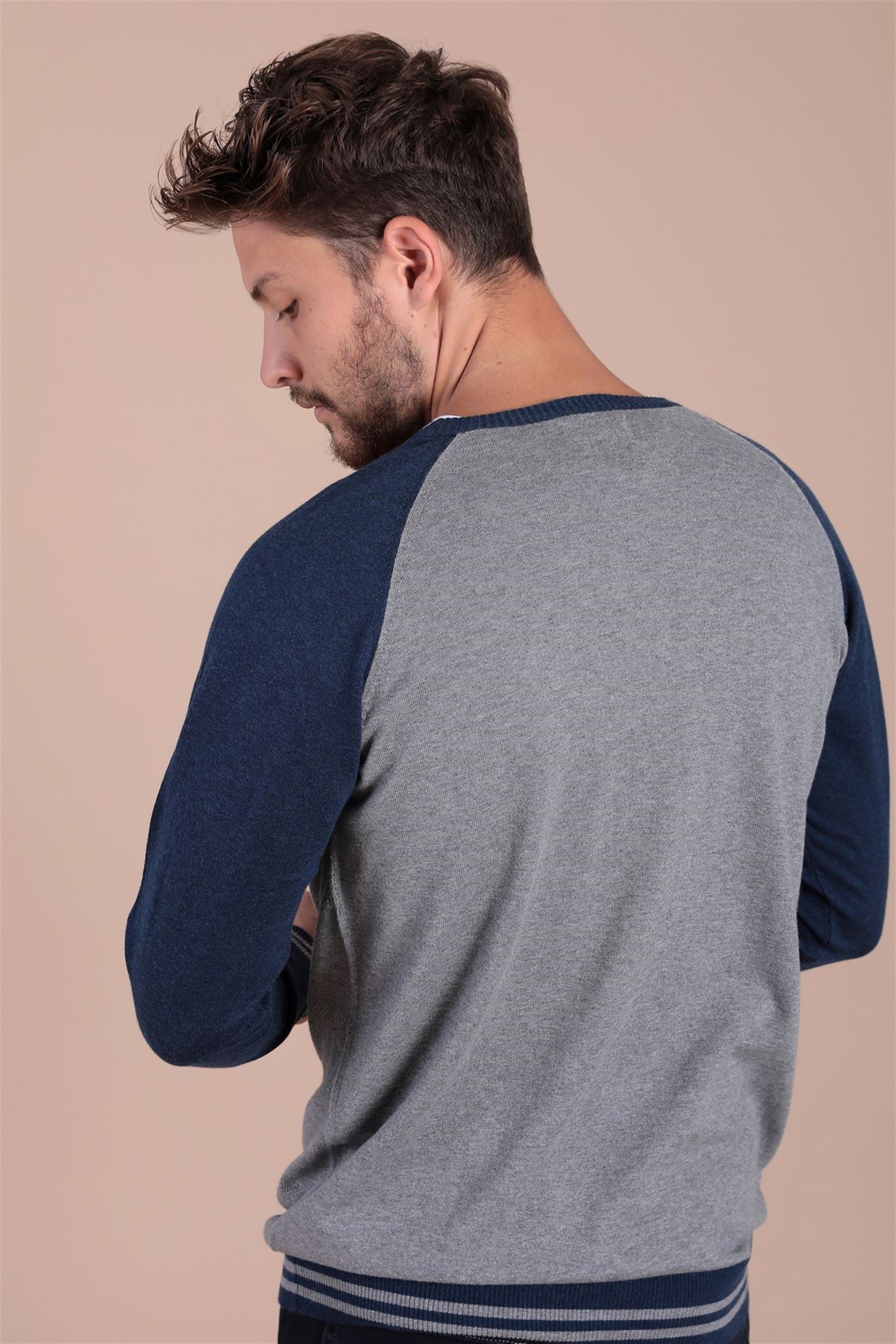 Ferraro Bisiklet Yaka Pamuk İpek Kazak