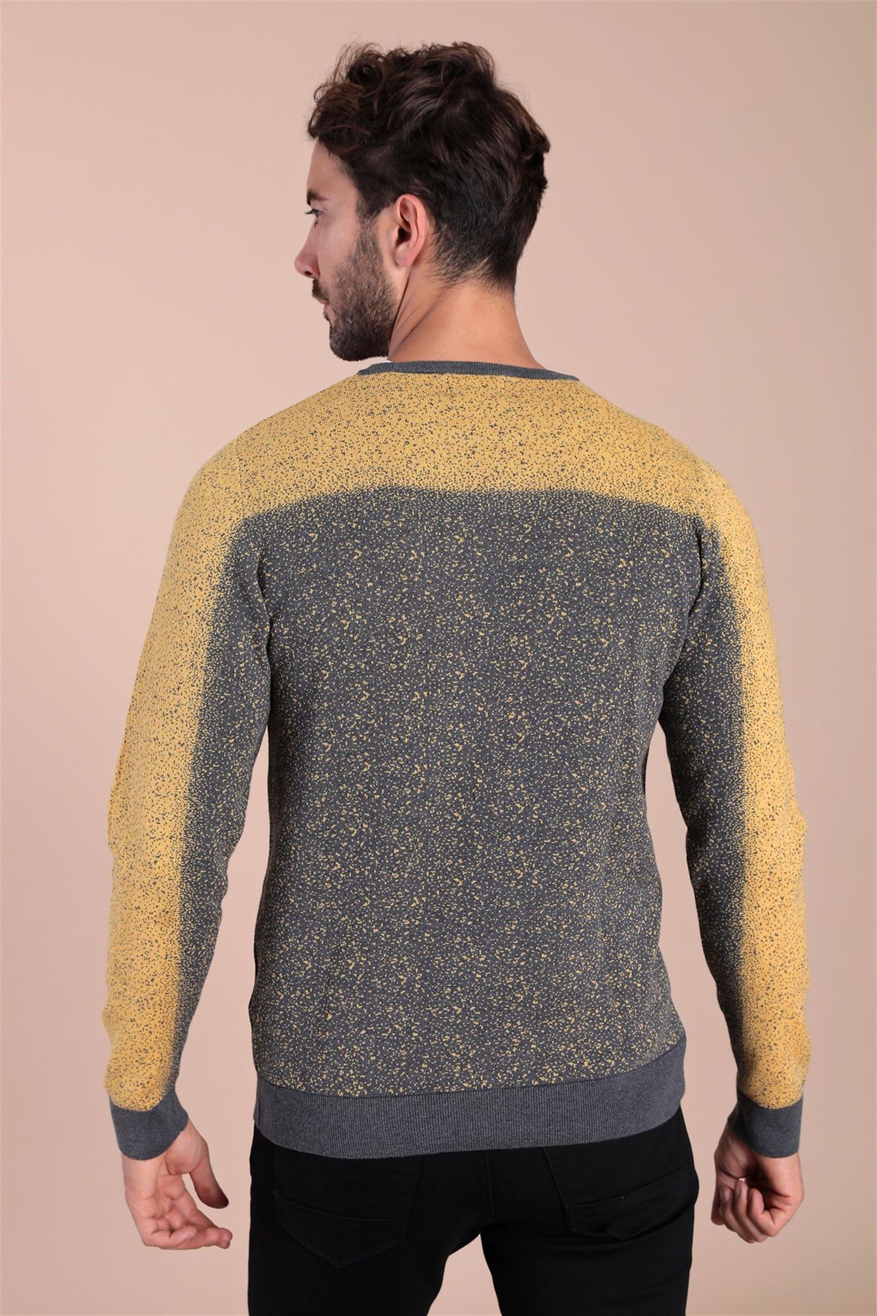 Ferraro Bisiklet Yaka Pamuk İpek Kazak