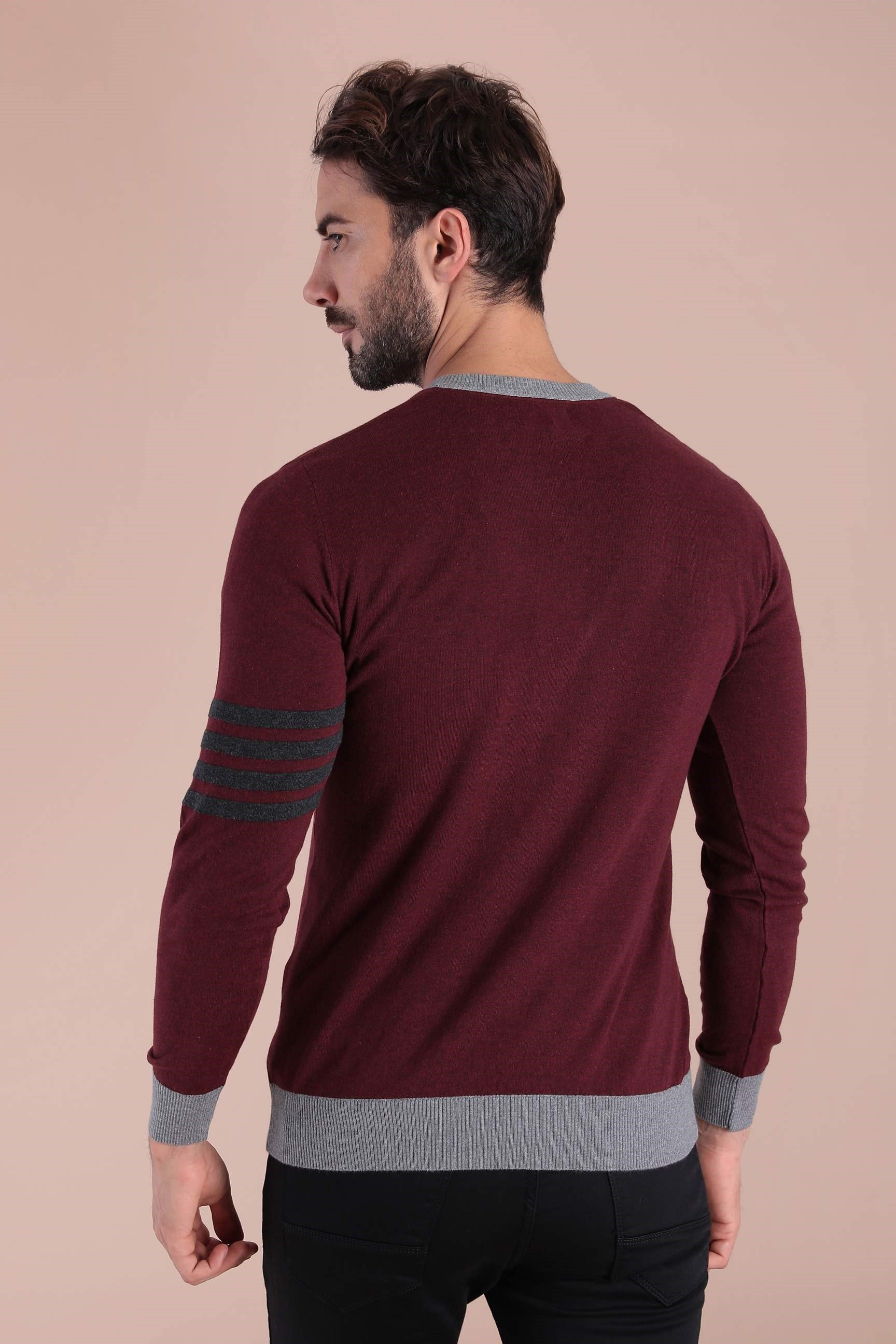 Ferraro Bisiklet Yaka Pamuk İpek Kazak