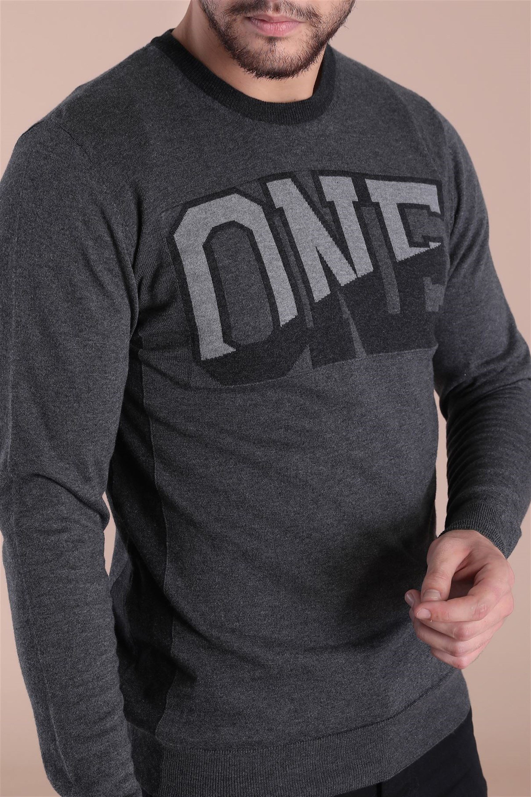 Ferraro Bisiklet Yaka Pamuk İpek Kazak