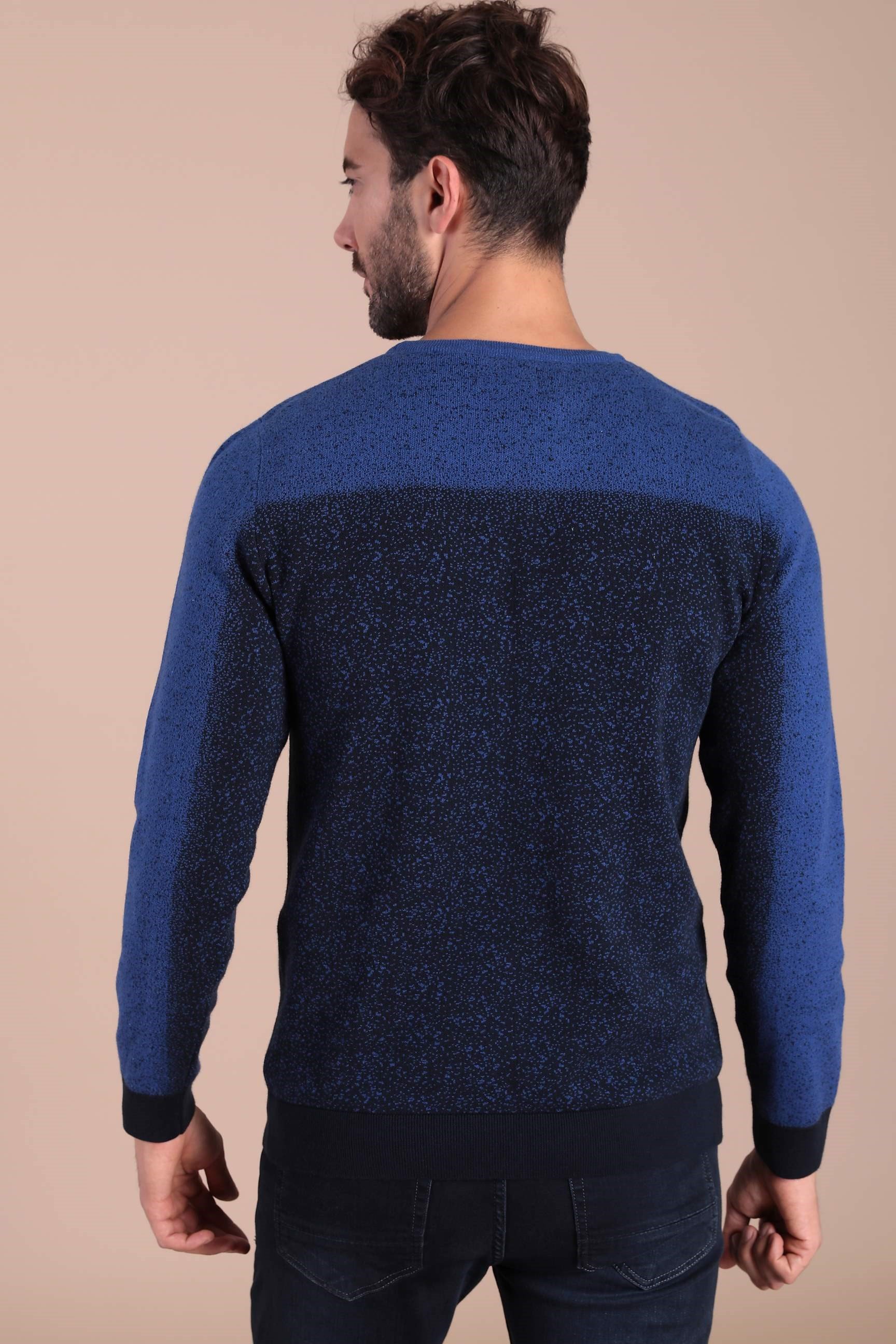 Ferraro Bisiklet Yaka Pamuk İpek Kazak