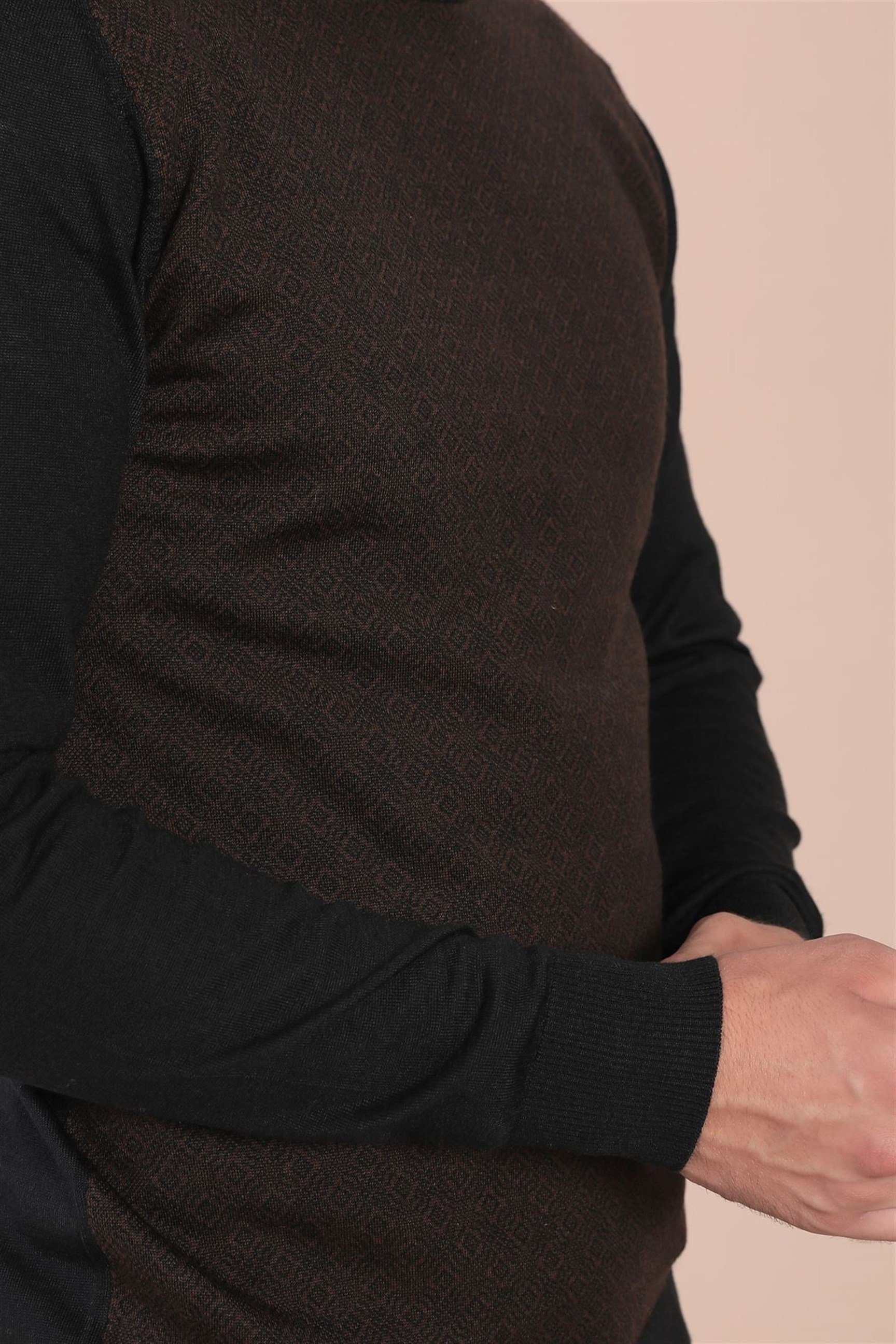 Ferraro Bisiklet Yaka Superfine Yün Kazak