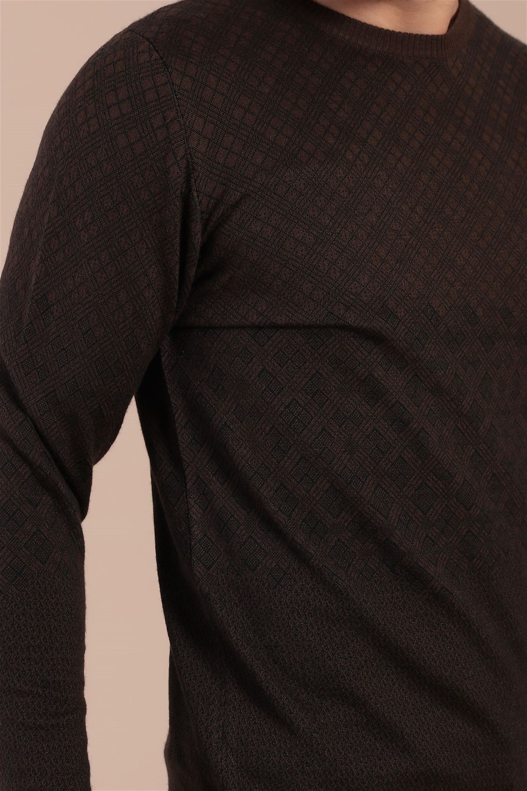 Ferraro Bisiklet Yaka Superfine Yün Kazak