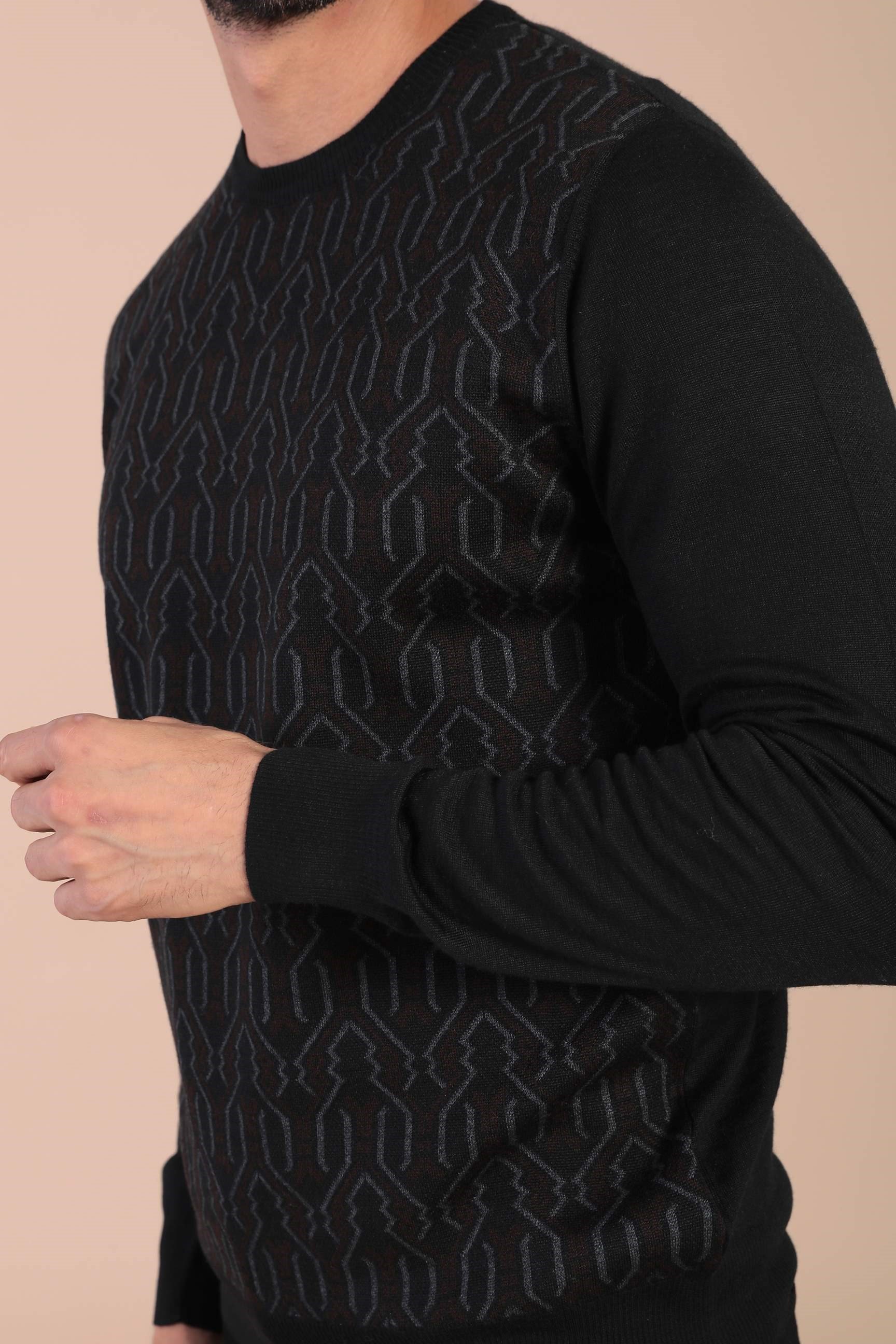 Ferraro Bisiklet Yaka Superfine Yün Kazak