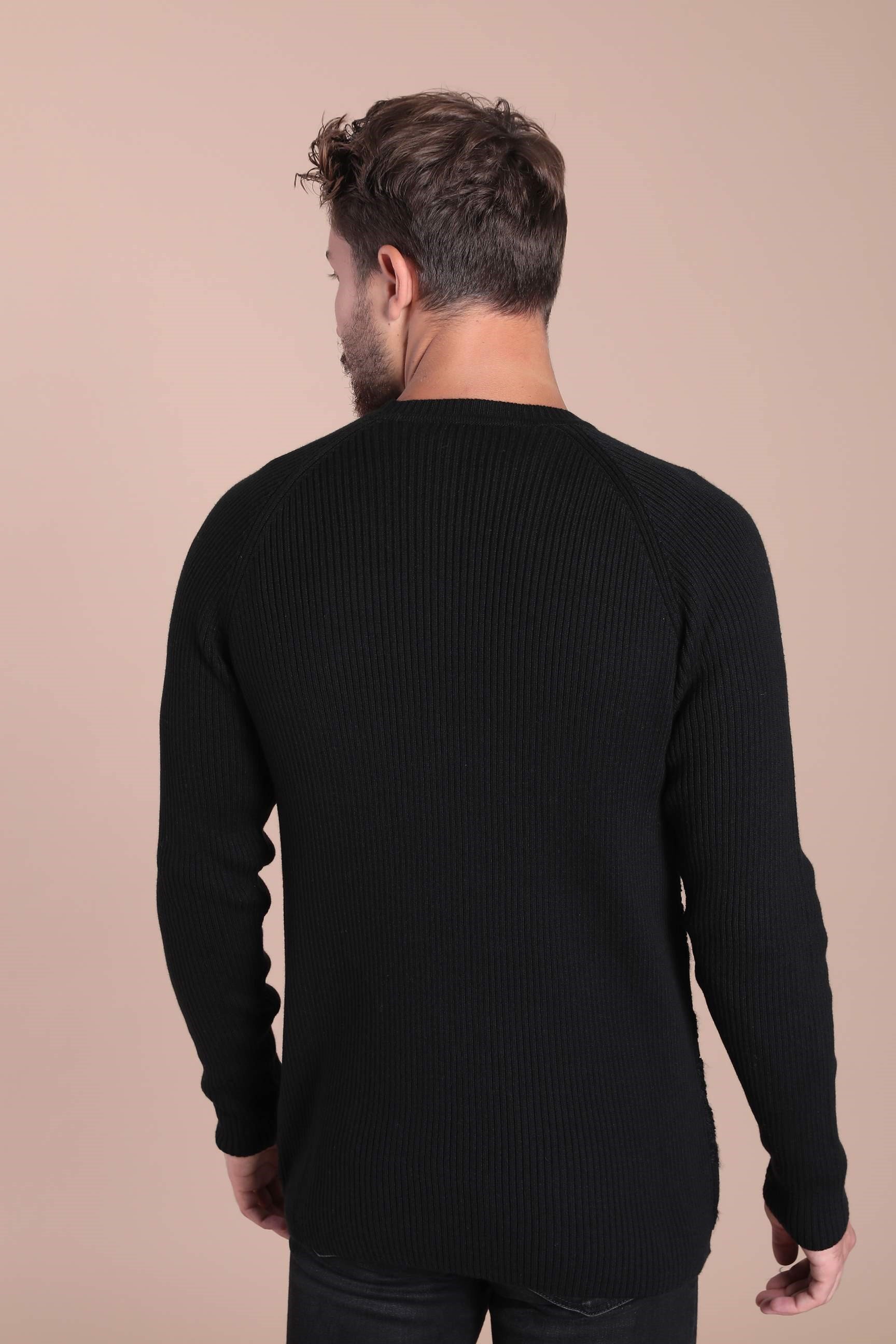 Ferraro Bisiklet Yaka Yün Kazak