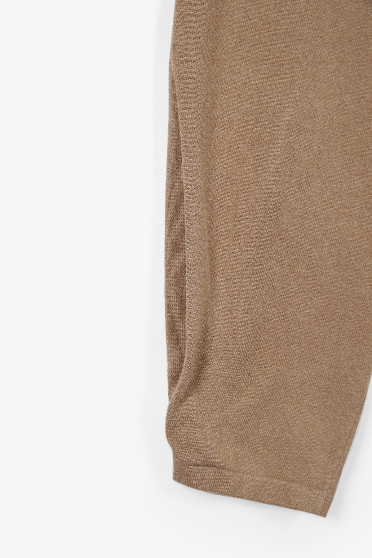 Ferraro Camel Cepli Kaşmirli Kadın Triko Pantolon