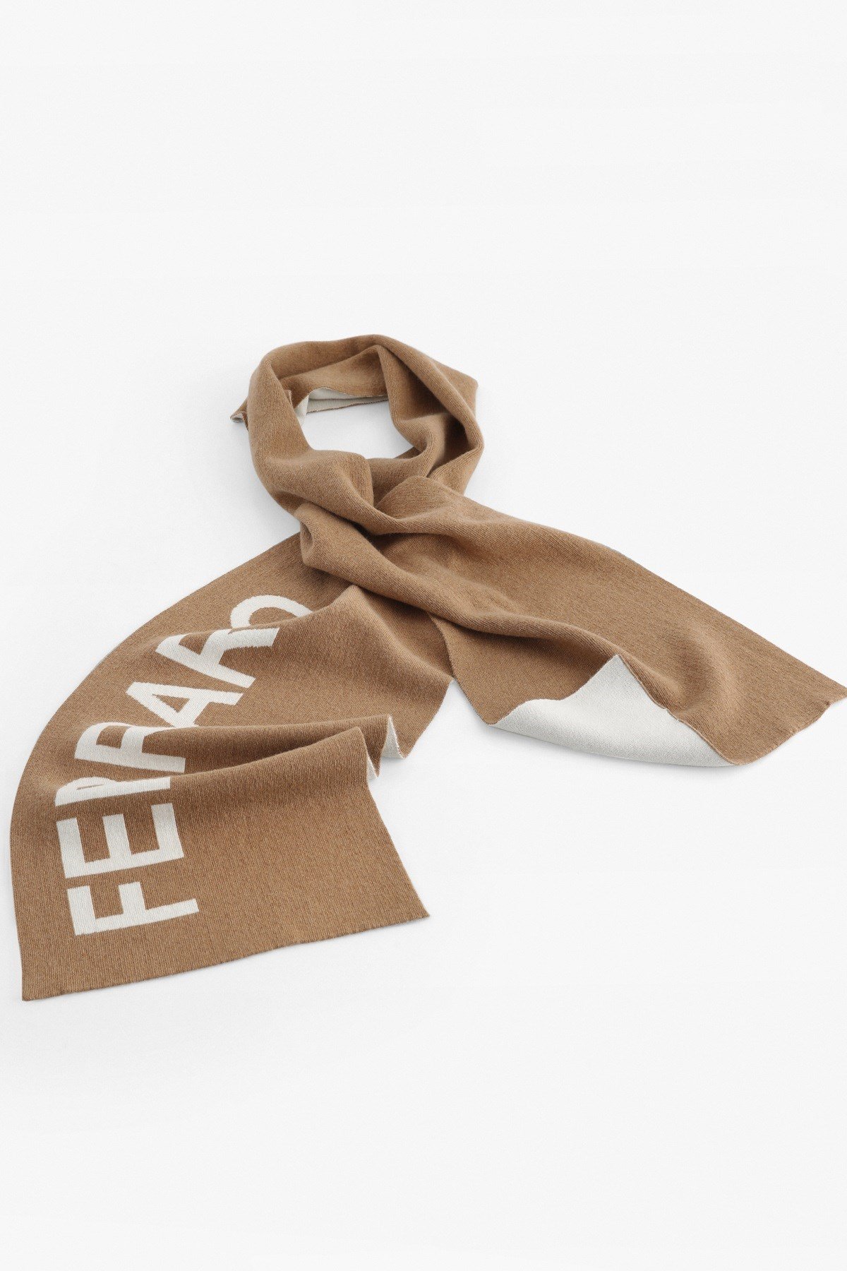 Ferraro Camel/Ekru Kadın Atkı