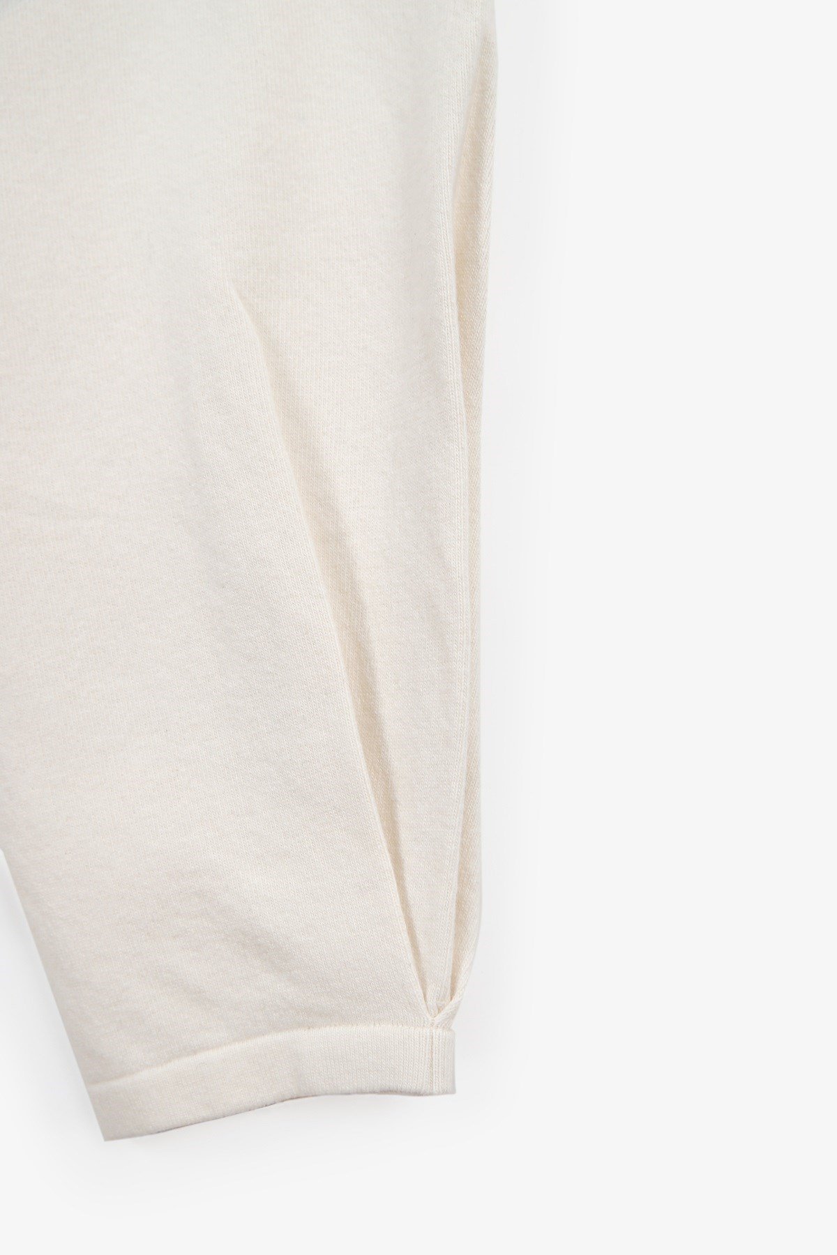 Ferraro Ekru Cepli Kaşmirli Kadın Triko Pantolon