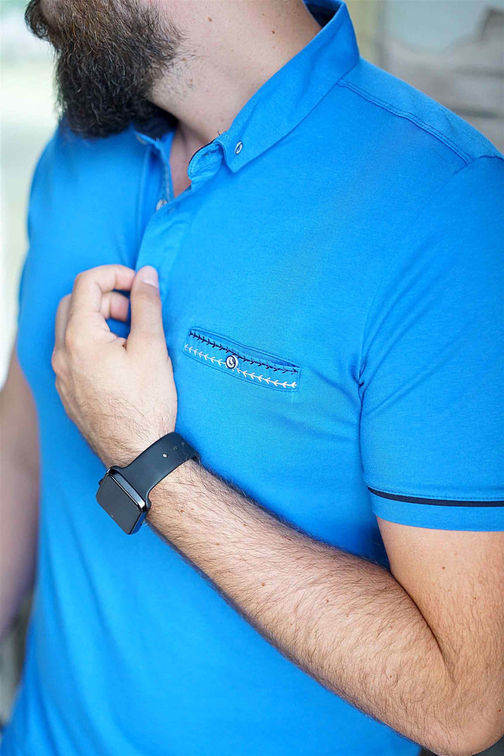 Ferraro Erkek Cep Detay T-Shirt - Saks