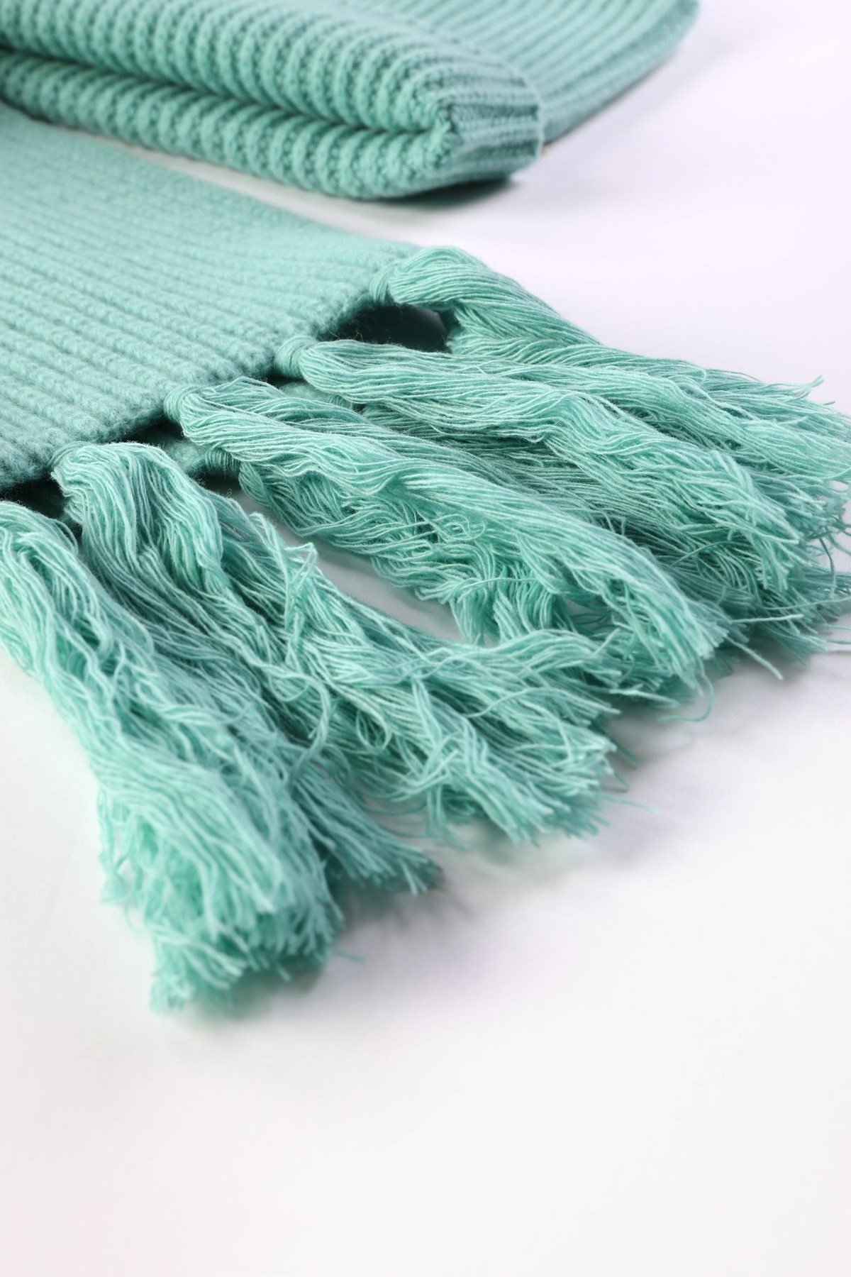 Ferraro Lift Merino Yün Kadın Atkı Bere Takımı