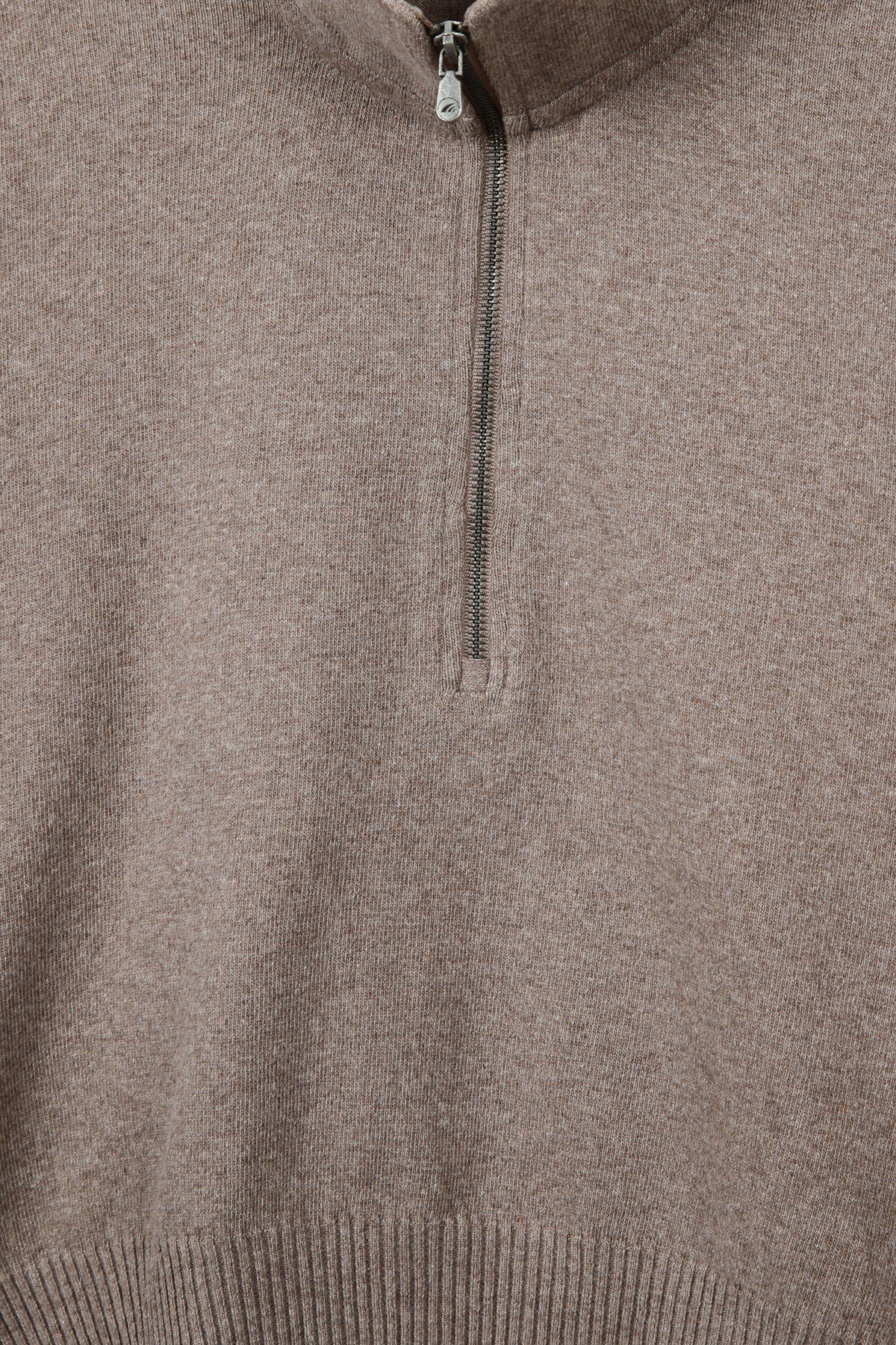 Ferraro Vizon Fermuarlı Kaşmirli Kadın Triko Kazak