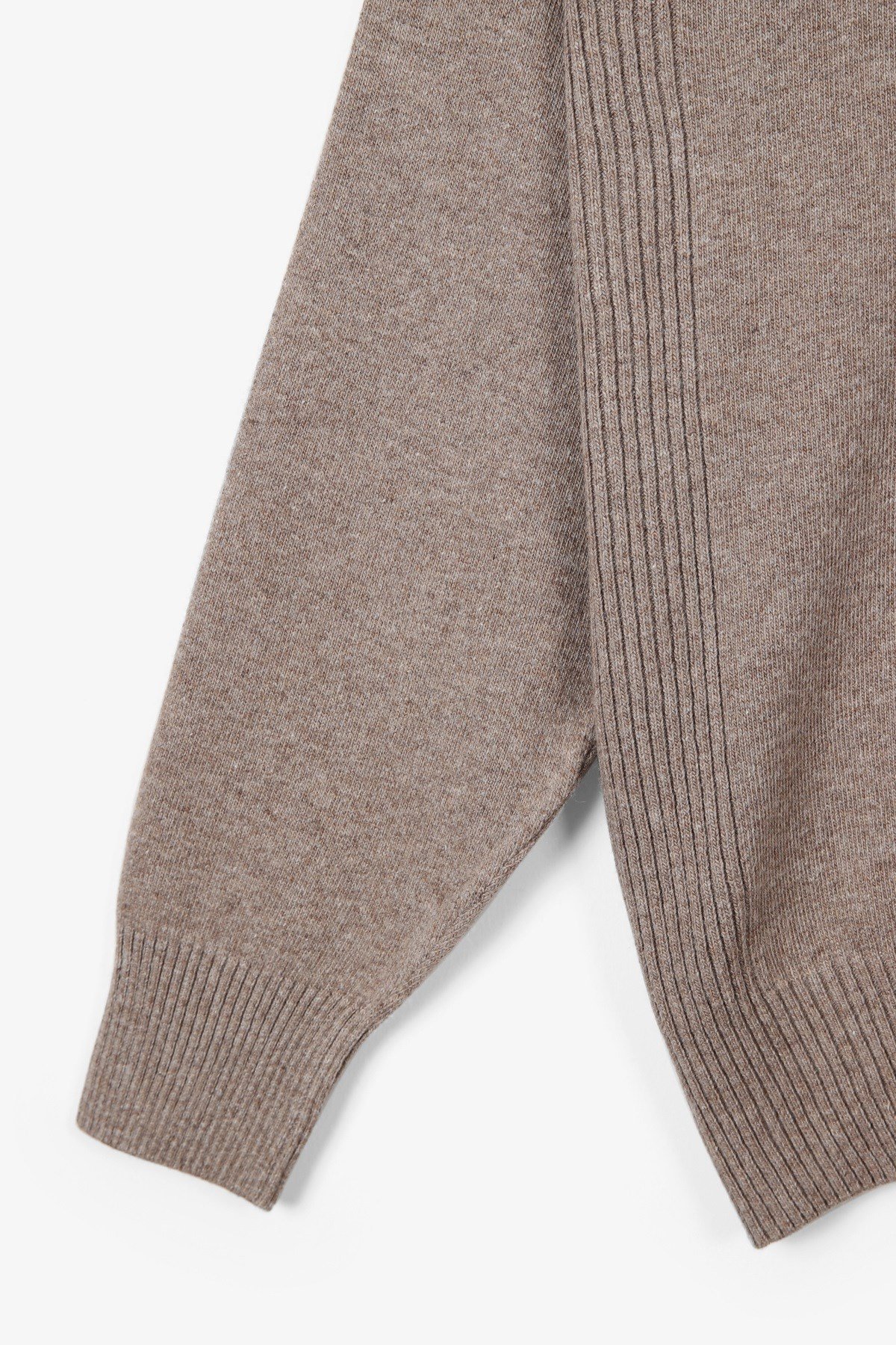 Ferraro Vizon Fermuarlı Kaşmirli Kadın Triko Kazak