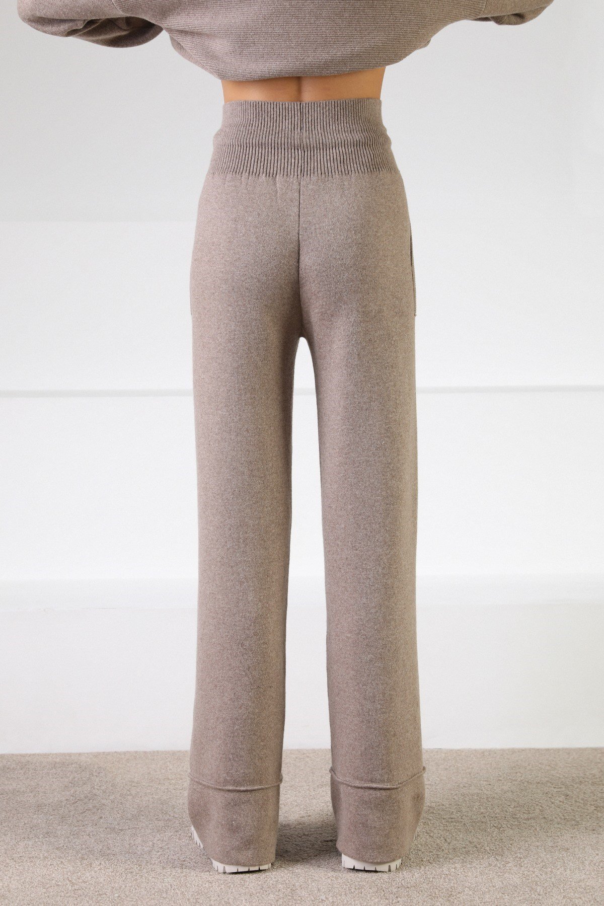 Ferraro Vizon Kaşmirli Kadın Triko Pantolon