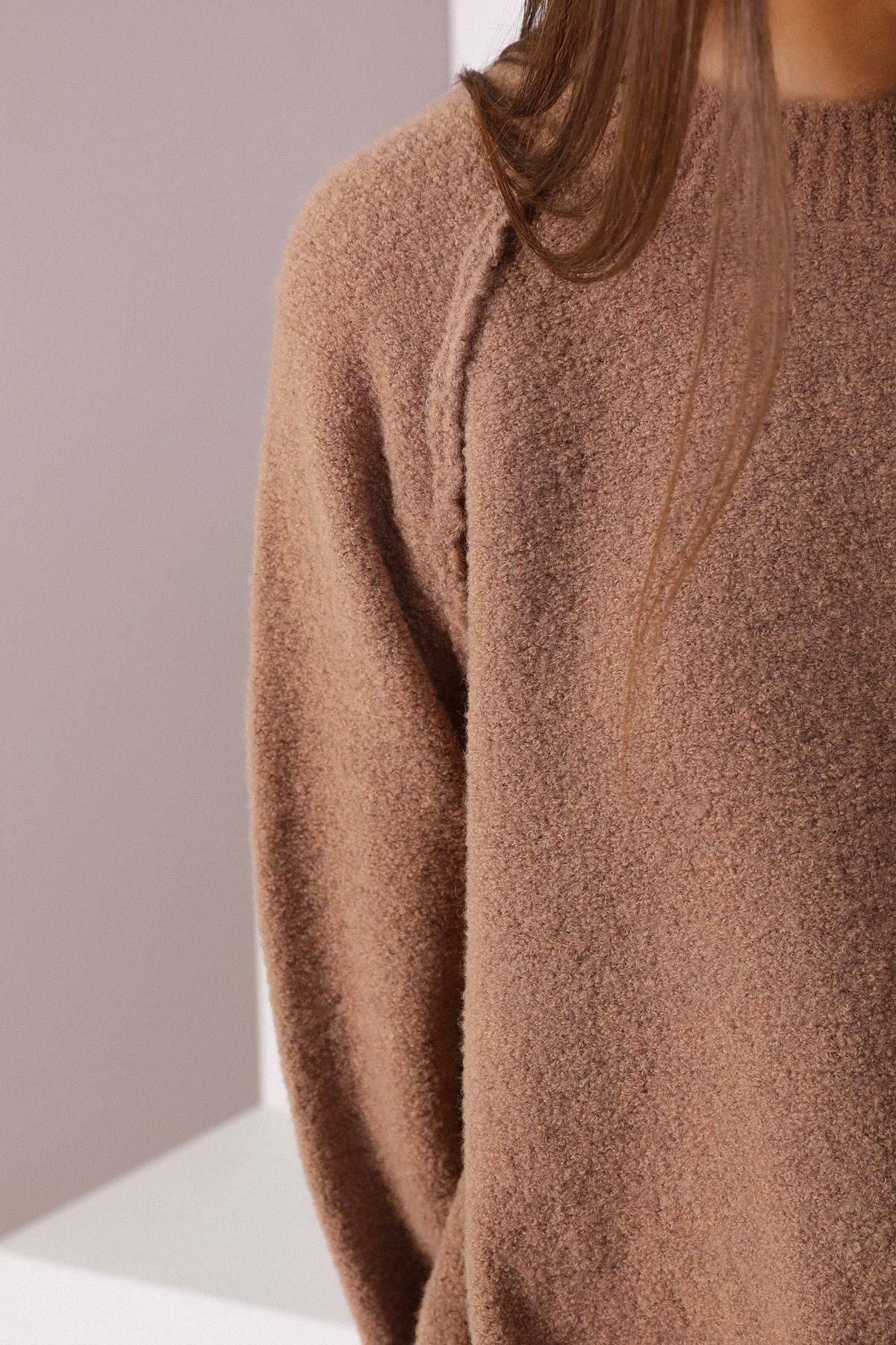 Ferraro Vizon Yumuşak Dokulu Basic Kadın Triko Kazak