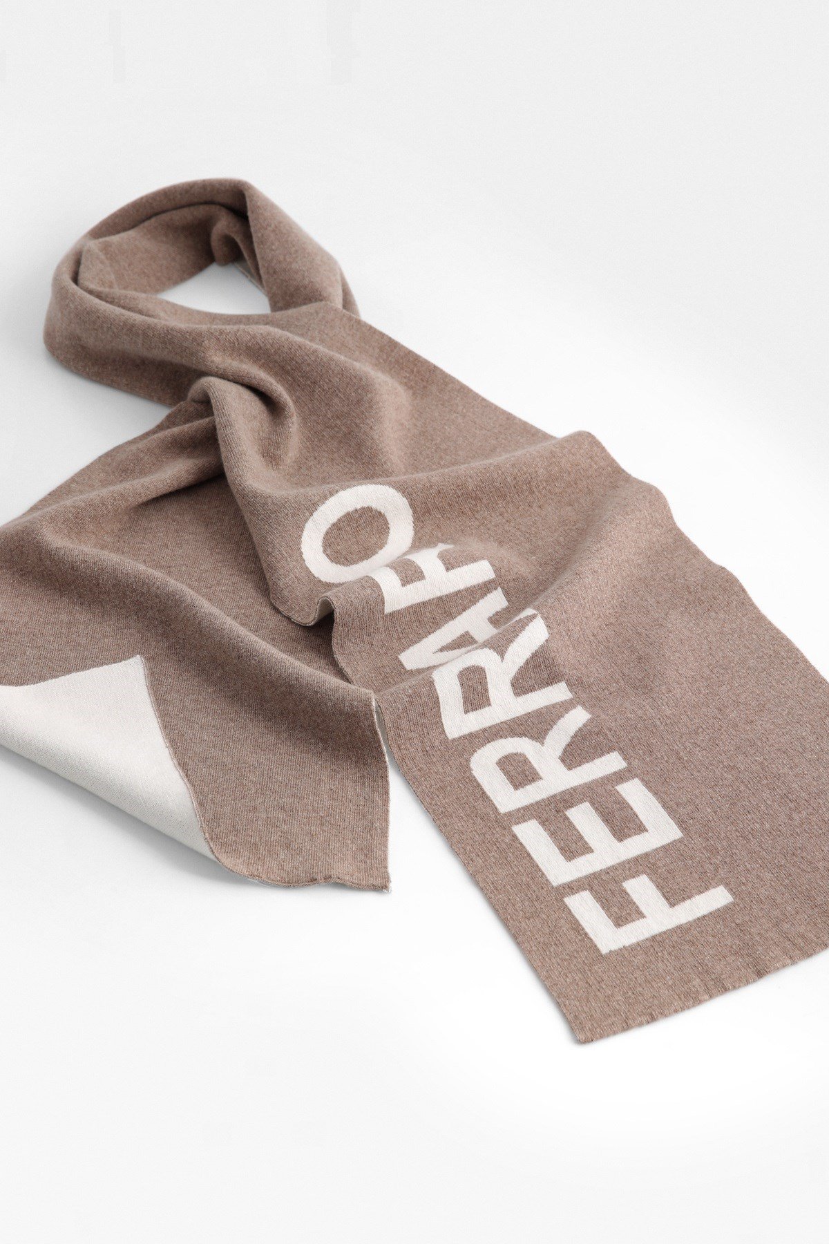 Ferraro Vizon/Ekru Kadın Atkı