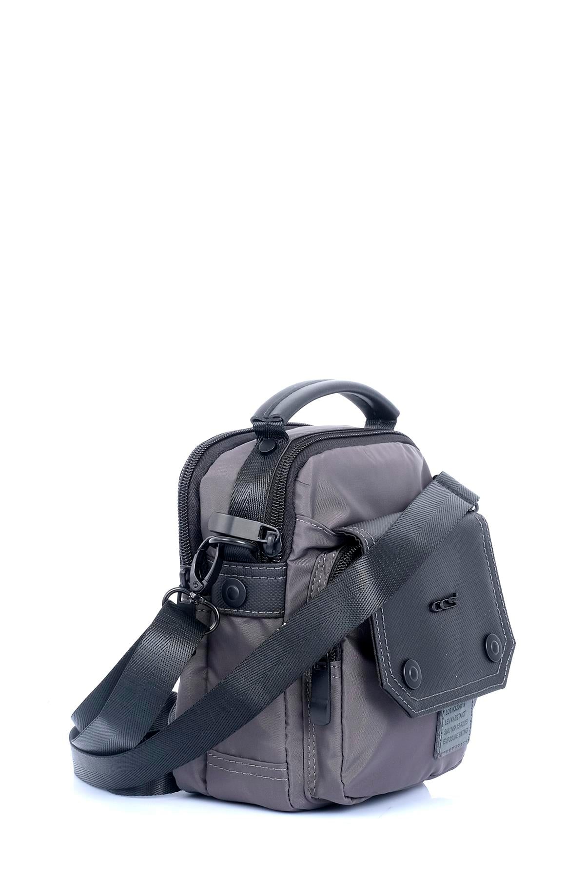 GRİ ÇÇS 31148 ERKEK ÇAPRAZ ASKILI POSTACI ÇANTA