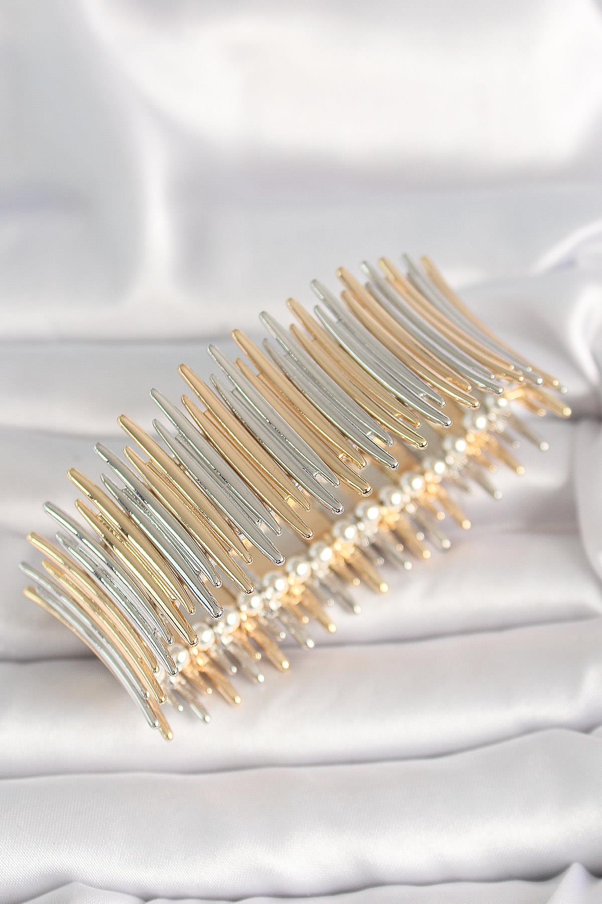 Pirinç Mix Renk Lastiklik VIP Seri Kadın Bileklik