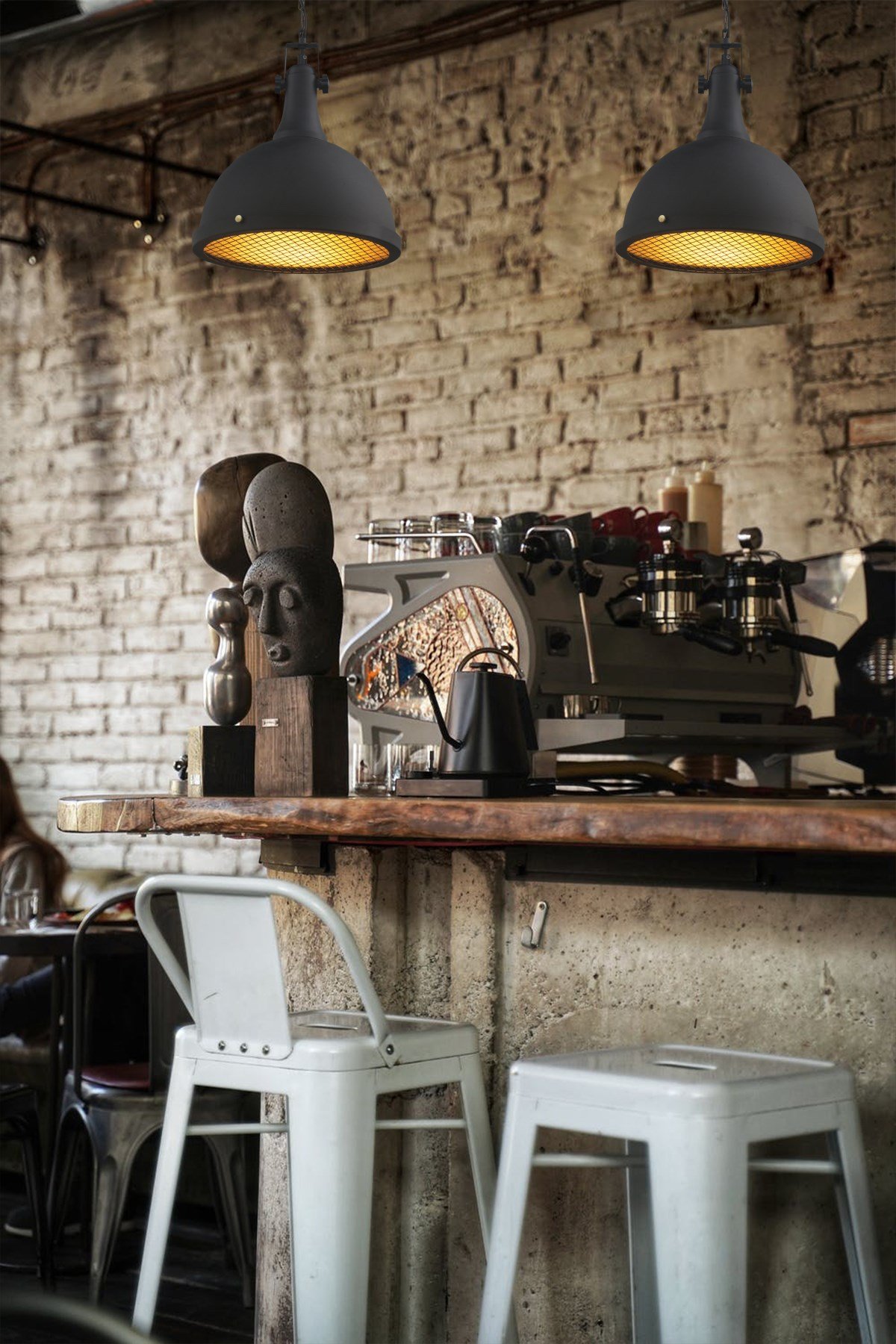 Bamyum Acera Siyah Avize