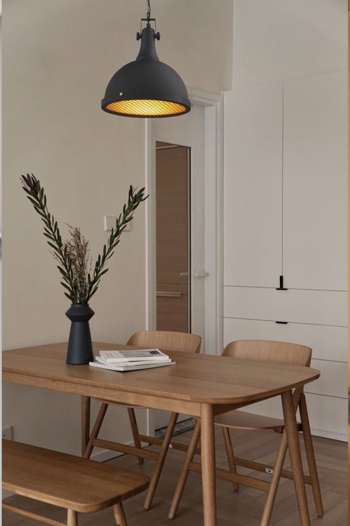 Bamyum Acera Siyah Avize