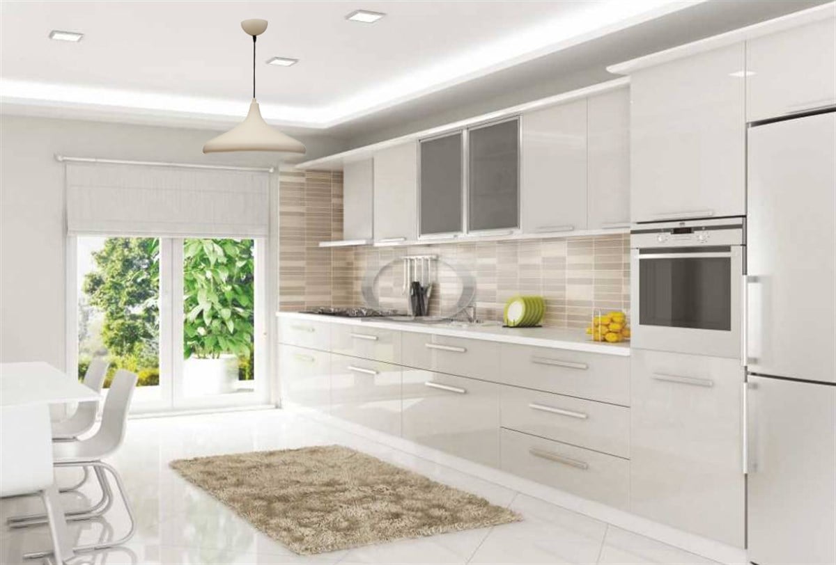 Bamyum Champion Beyaz Avize - İç Renk Beyaz