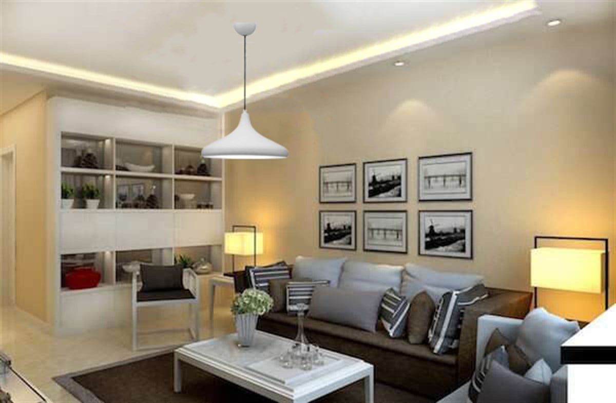 Bamyum Champion Beyaz Avize - İç Renk Beyaz