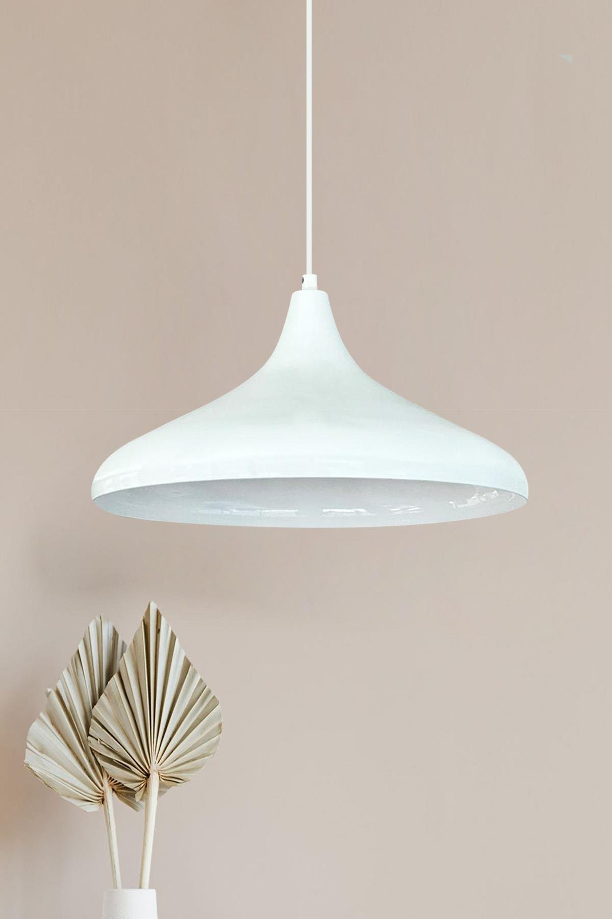 Bamyum Champion Beyaz Avize - İç Renk Beyaz